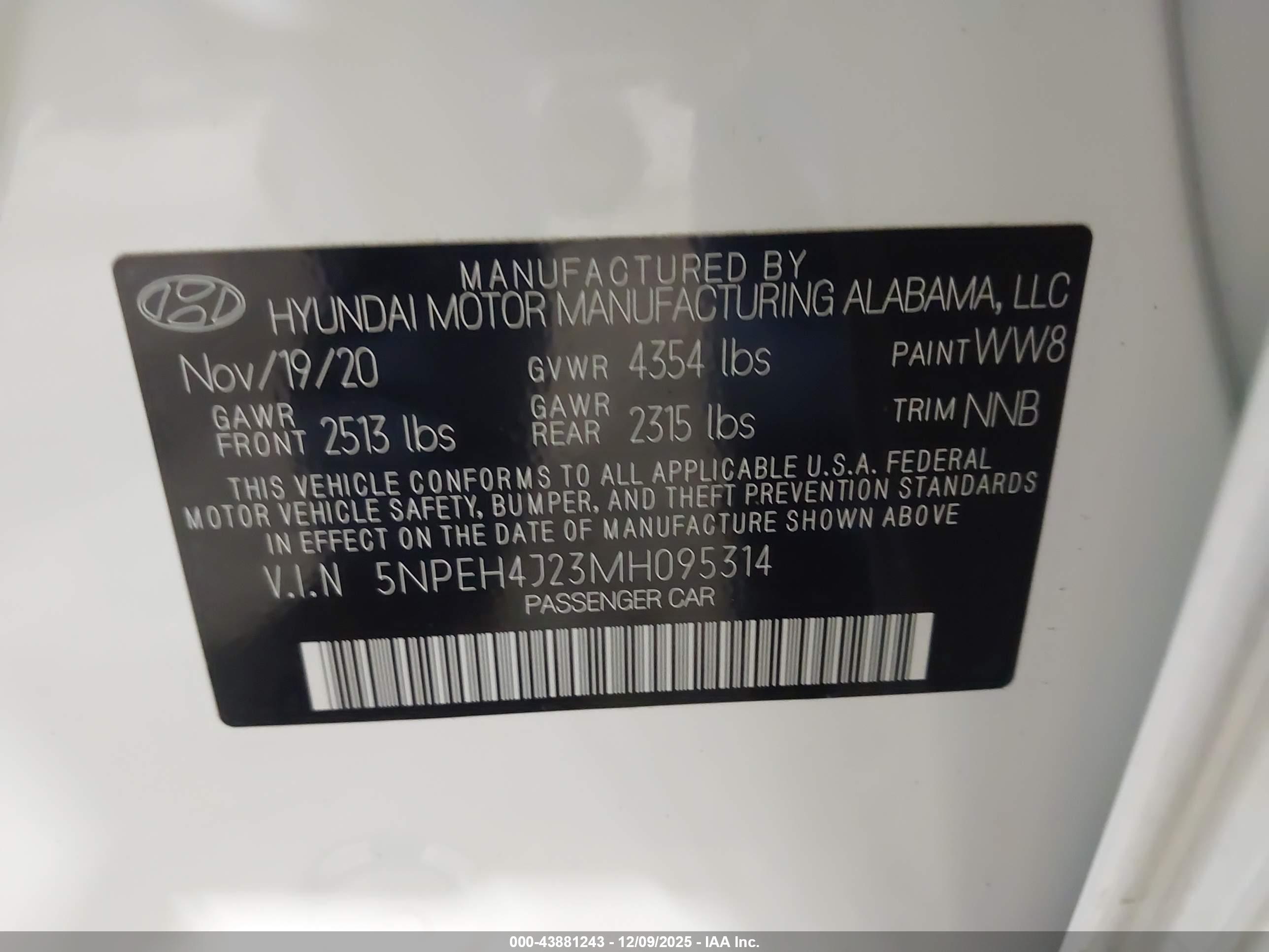 HYUNDAI SONATA image 9