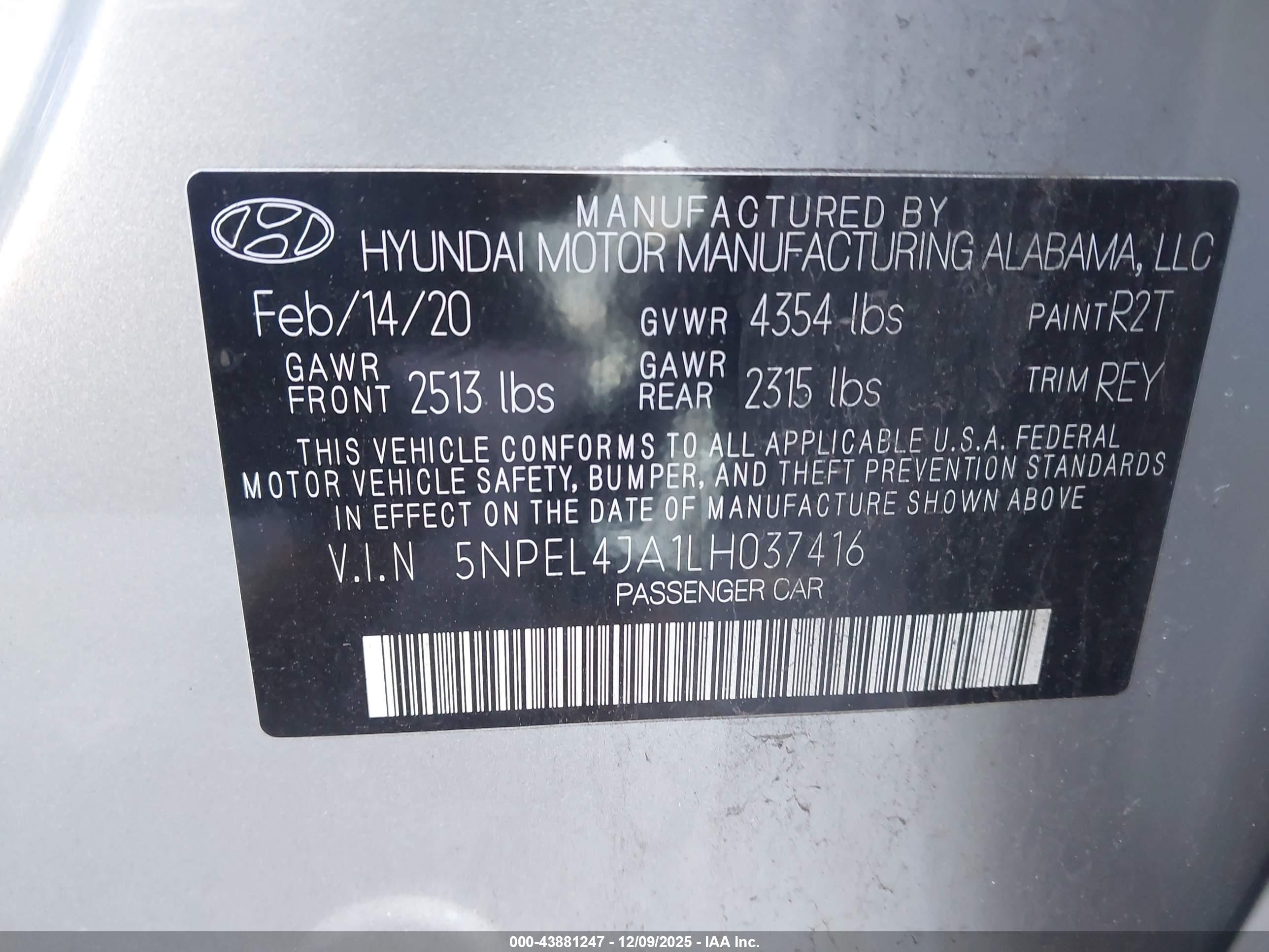 HYUNDAI SONATA image 9