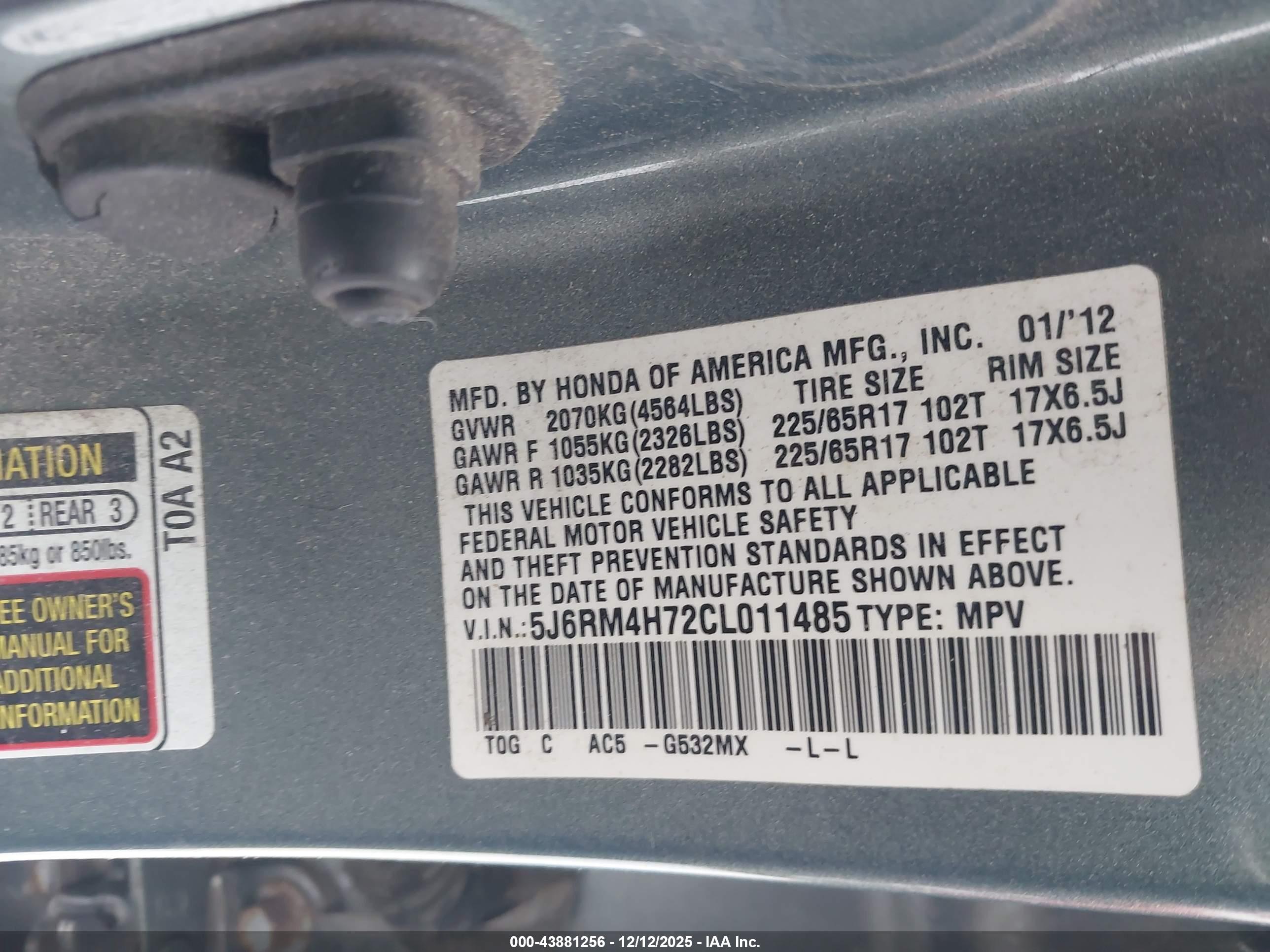 HONDA CR-V image 9