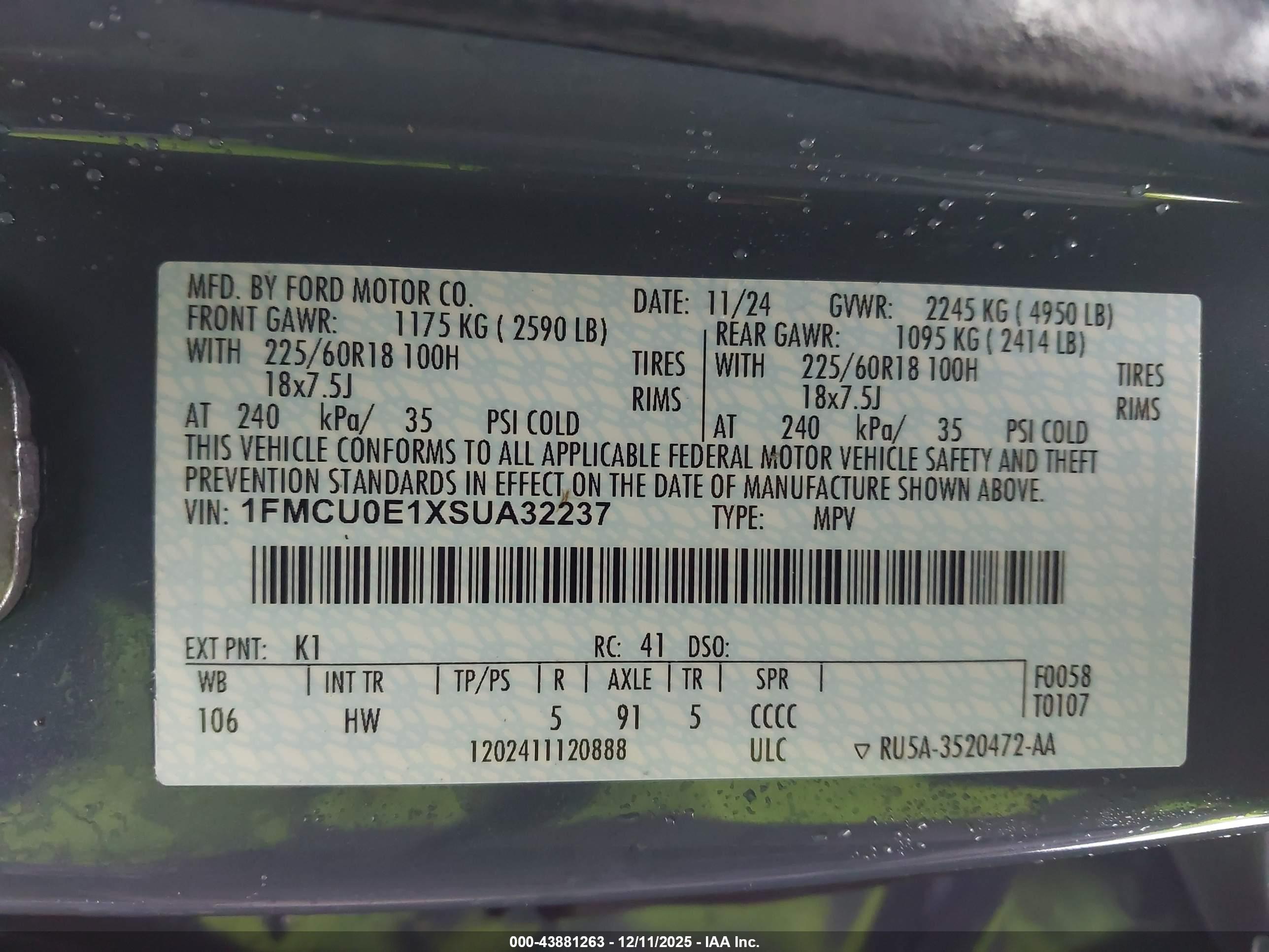 FORD ESCAPE image 9