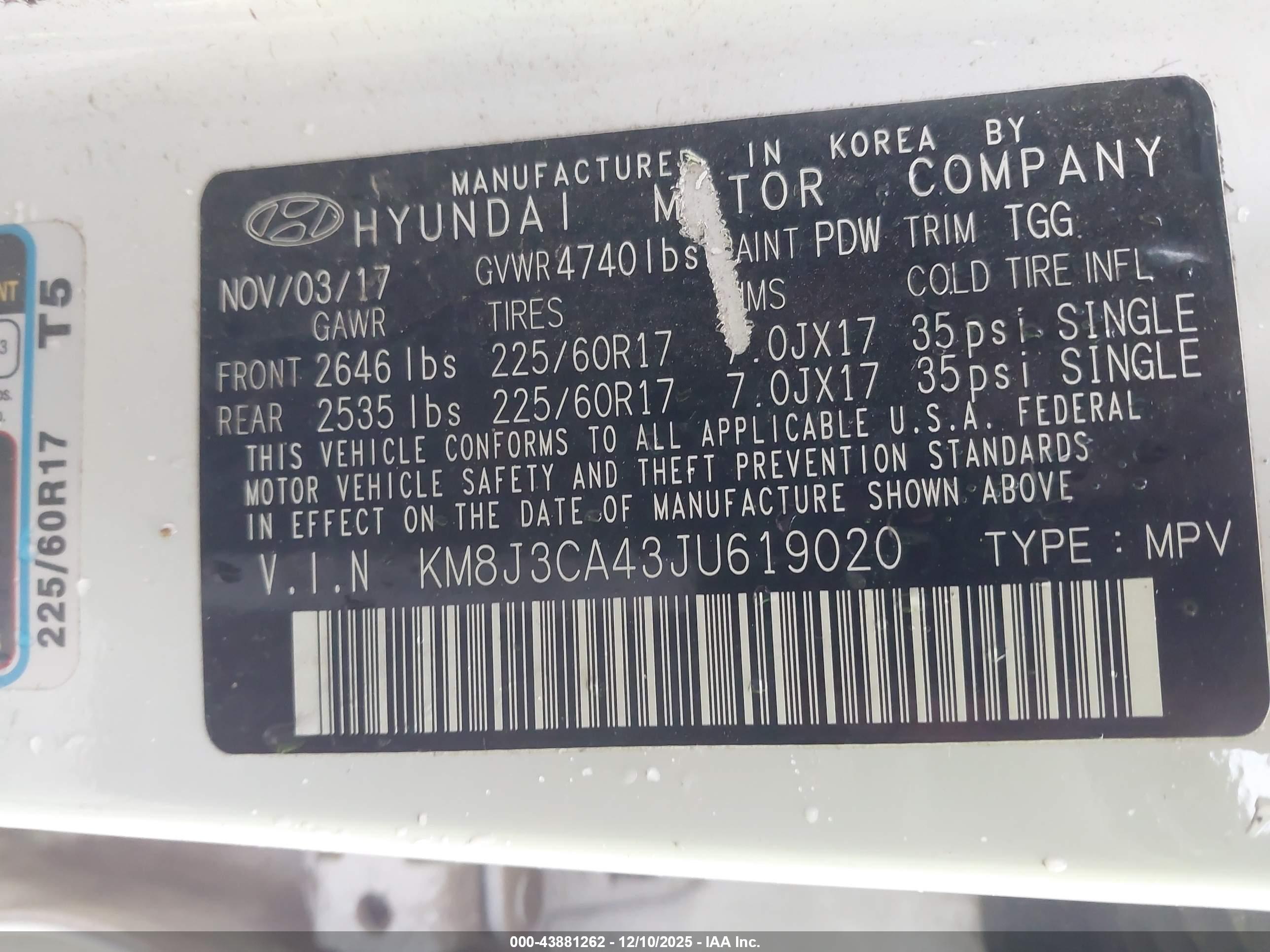 HYUNDAI TUCSON image 9