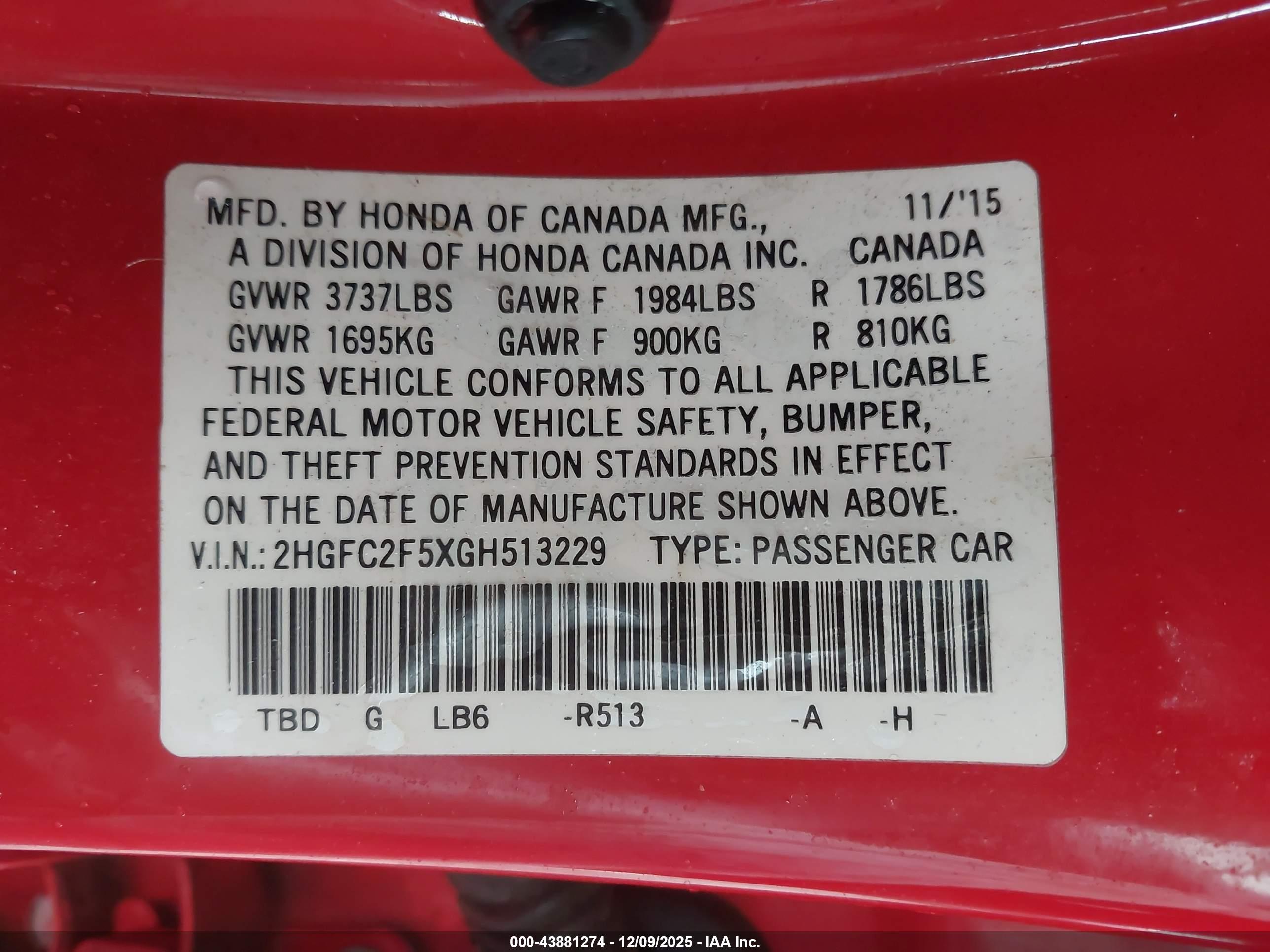 HONDA CIVIC image 9