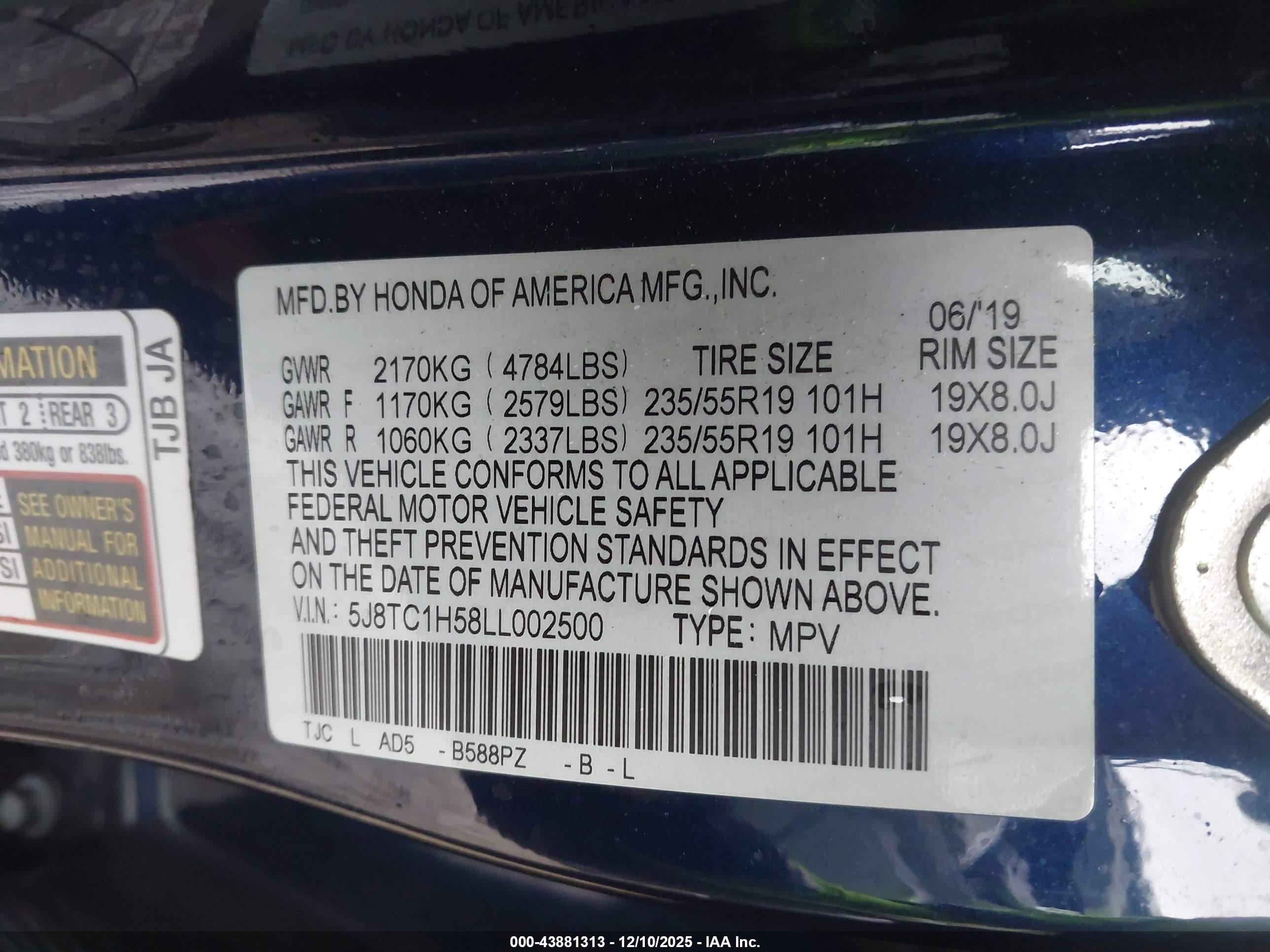 ACURA RDX image 9