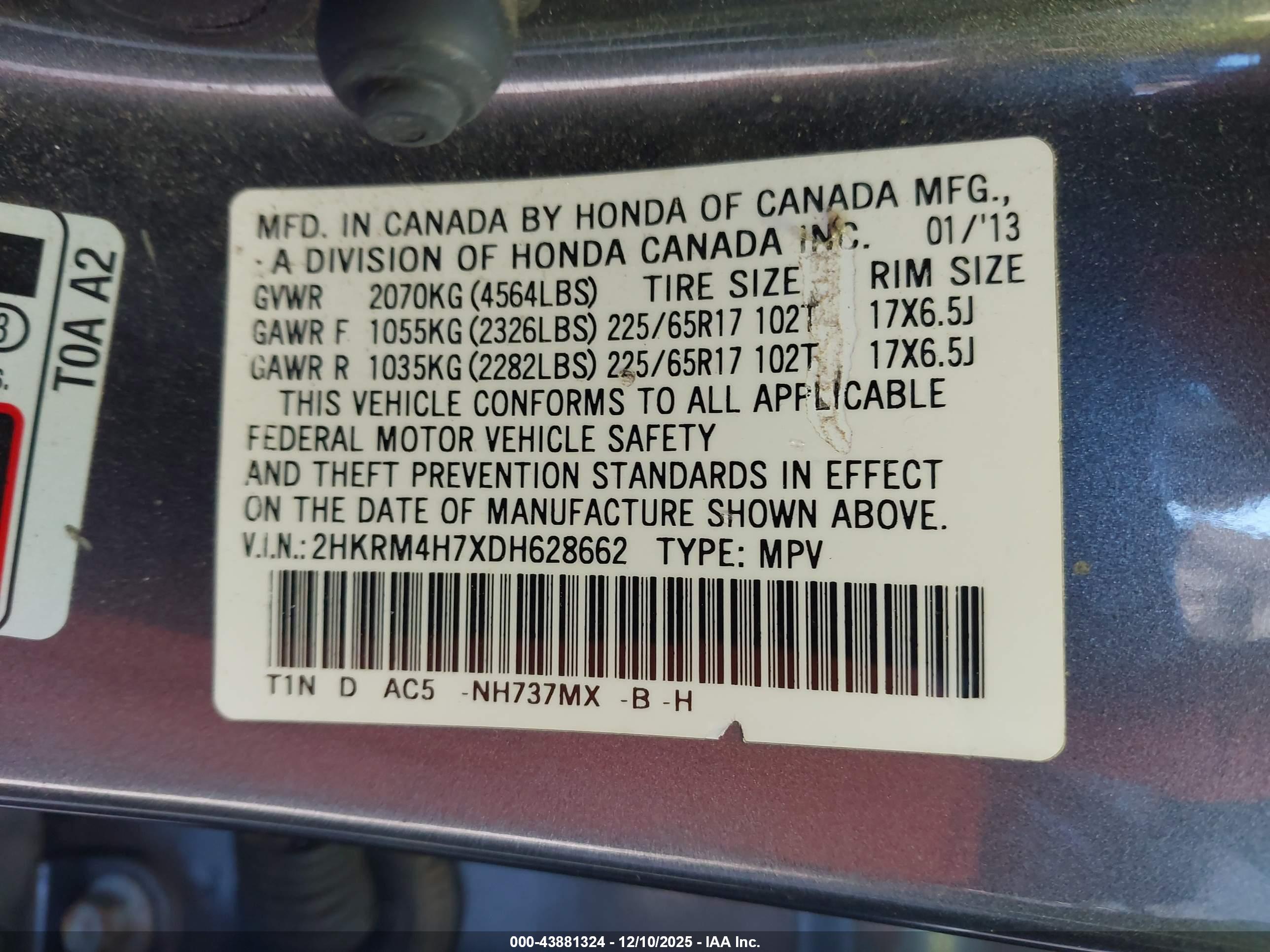 HONDA CR-V image 9