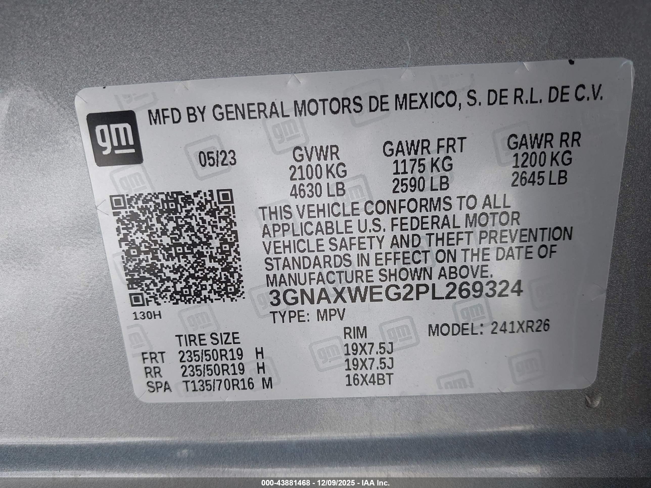 CHEVROLET EQUINOX image 9