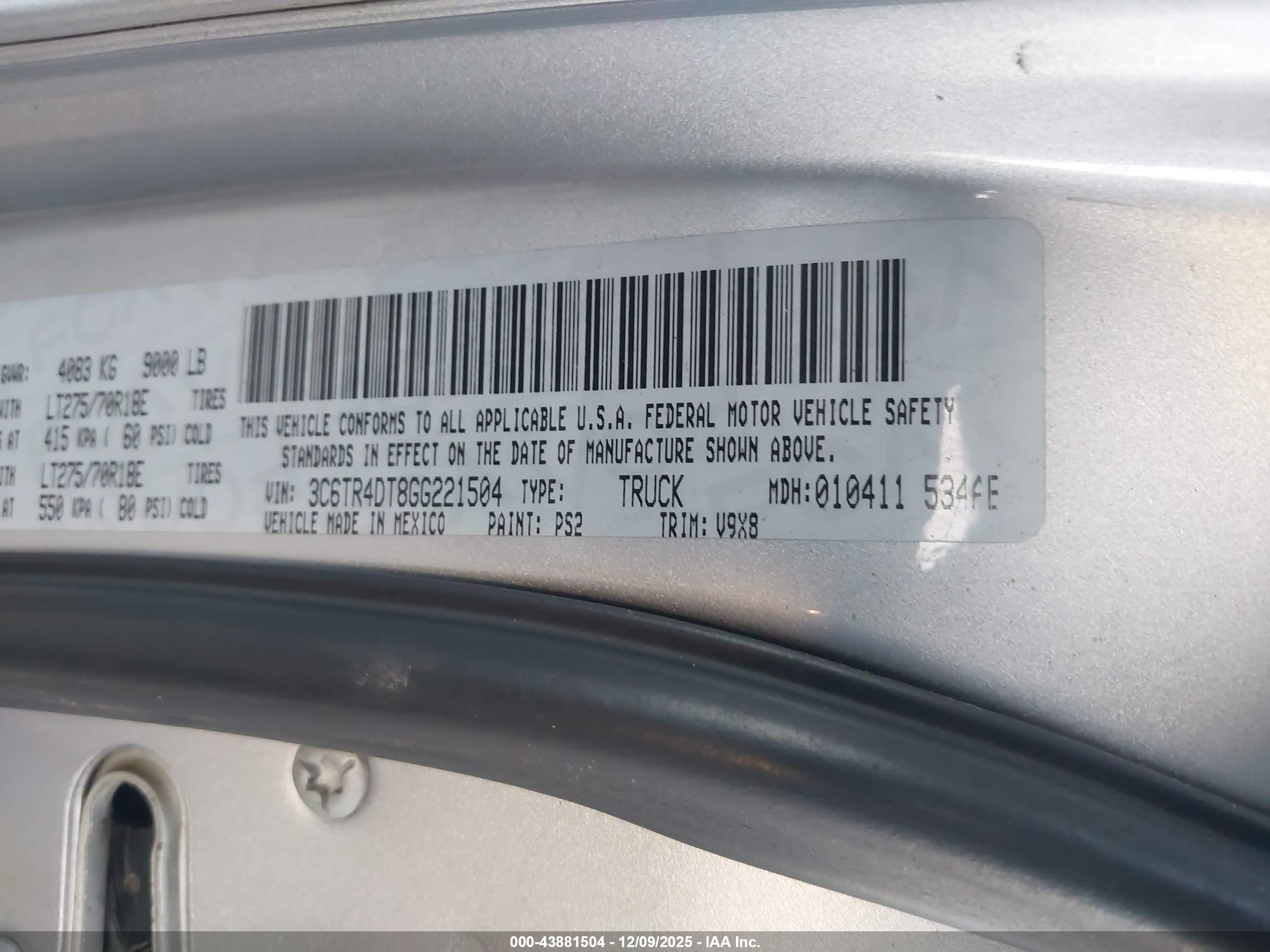 RAM 2500 image 9