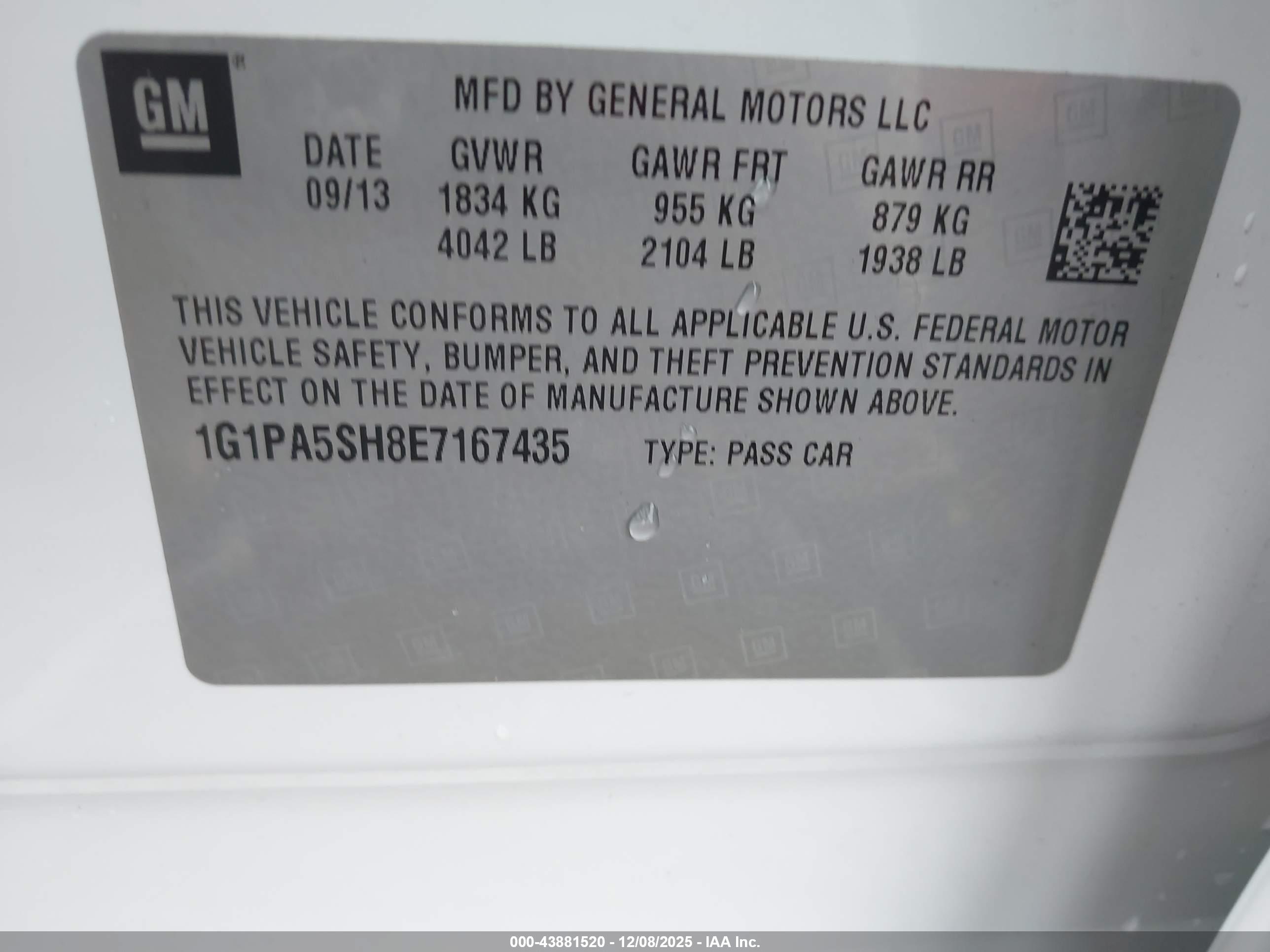 CHEVROLET CRUZE image 9