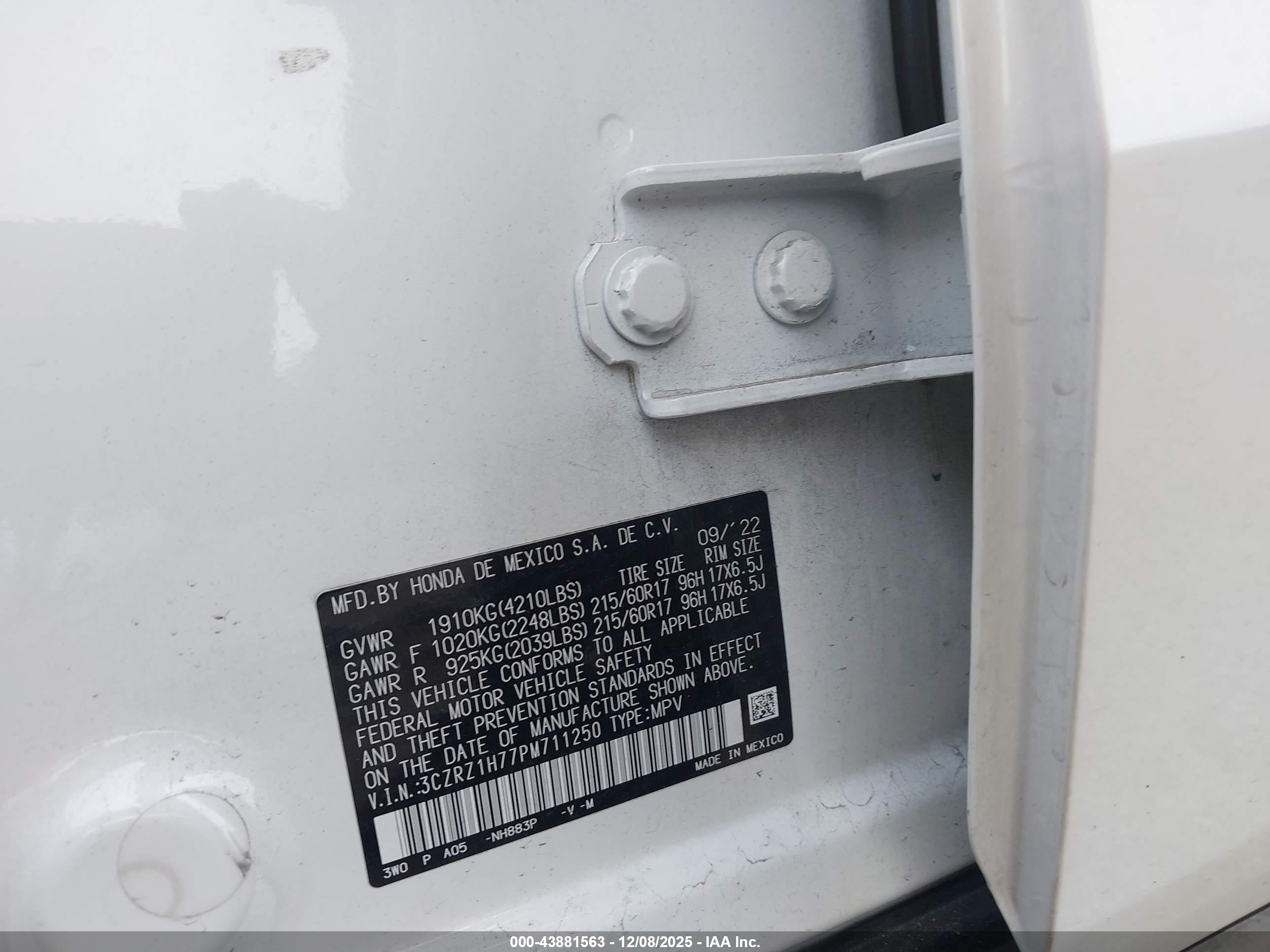 HONDA HR-V image 9