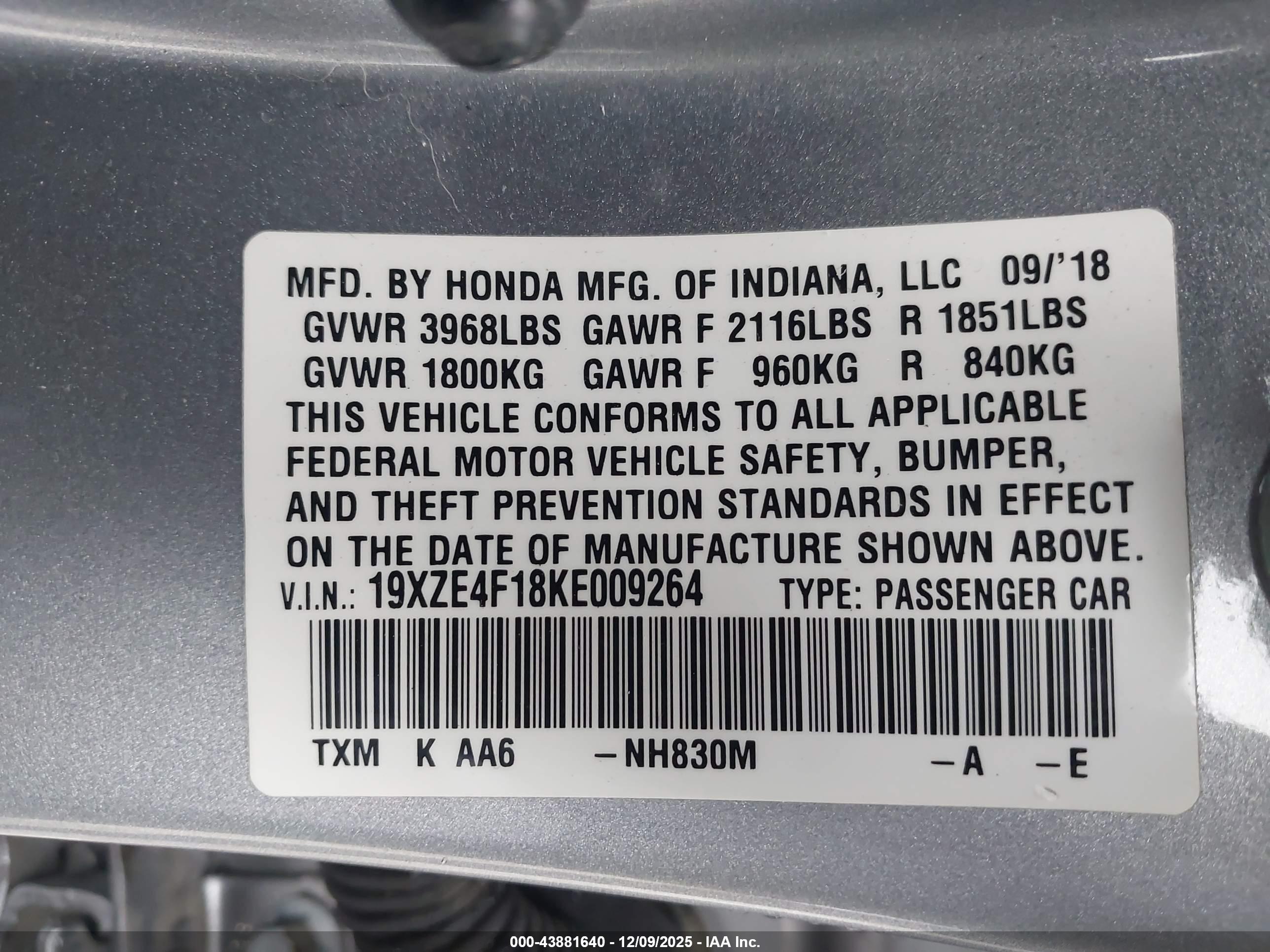 HONDA INSIGHT image 9