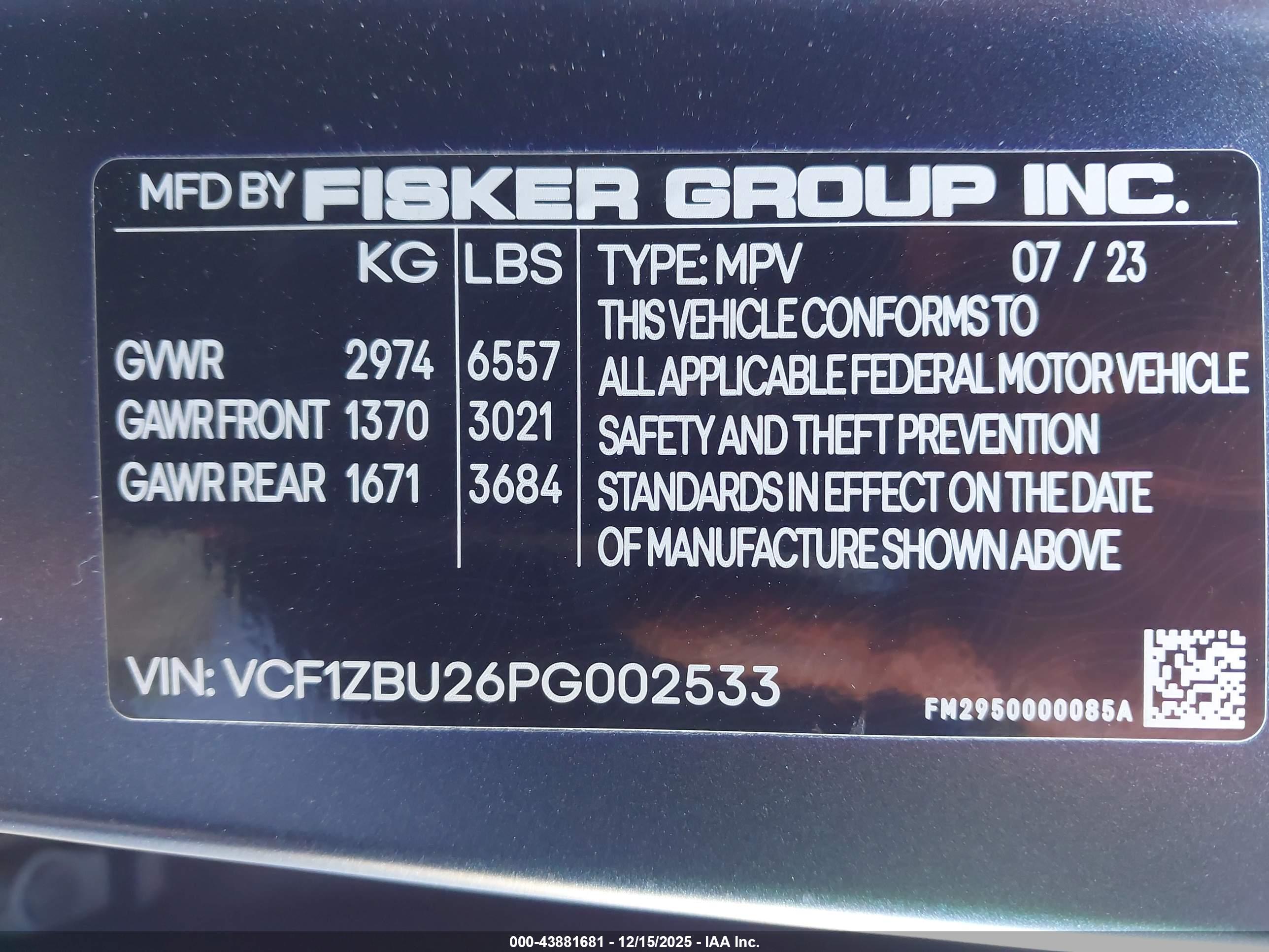FISKER OCEAN image 9
