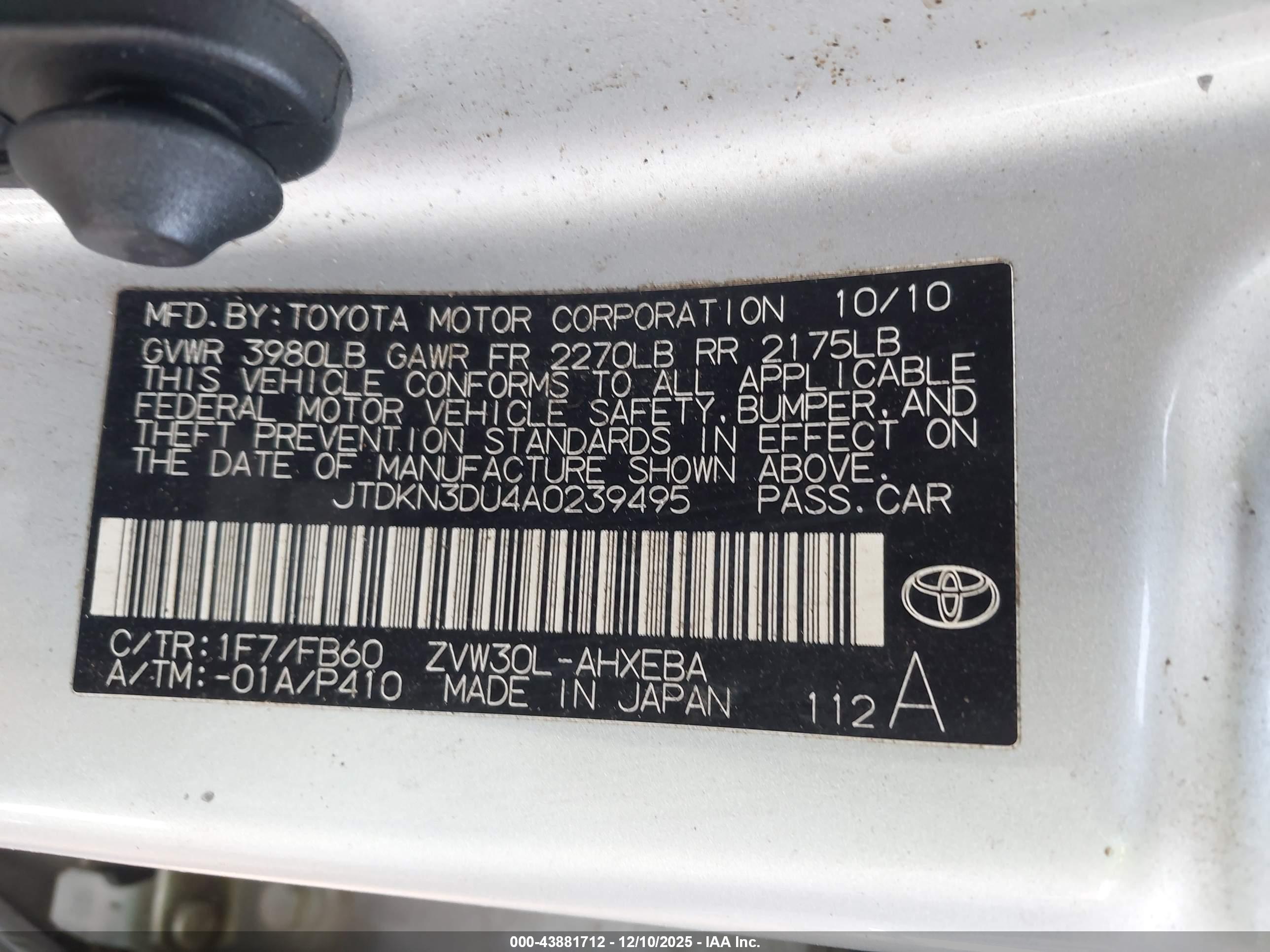 TOYOTA PRIUS image 9