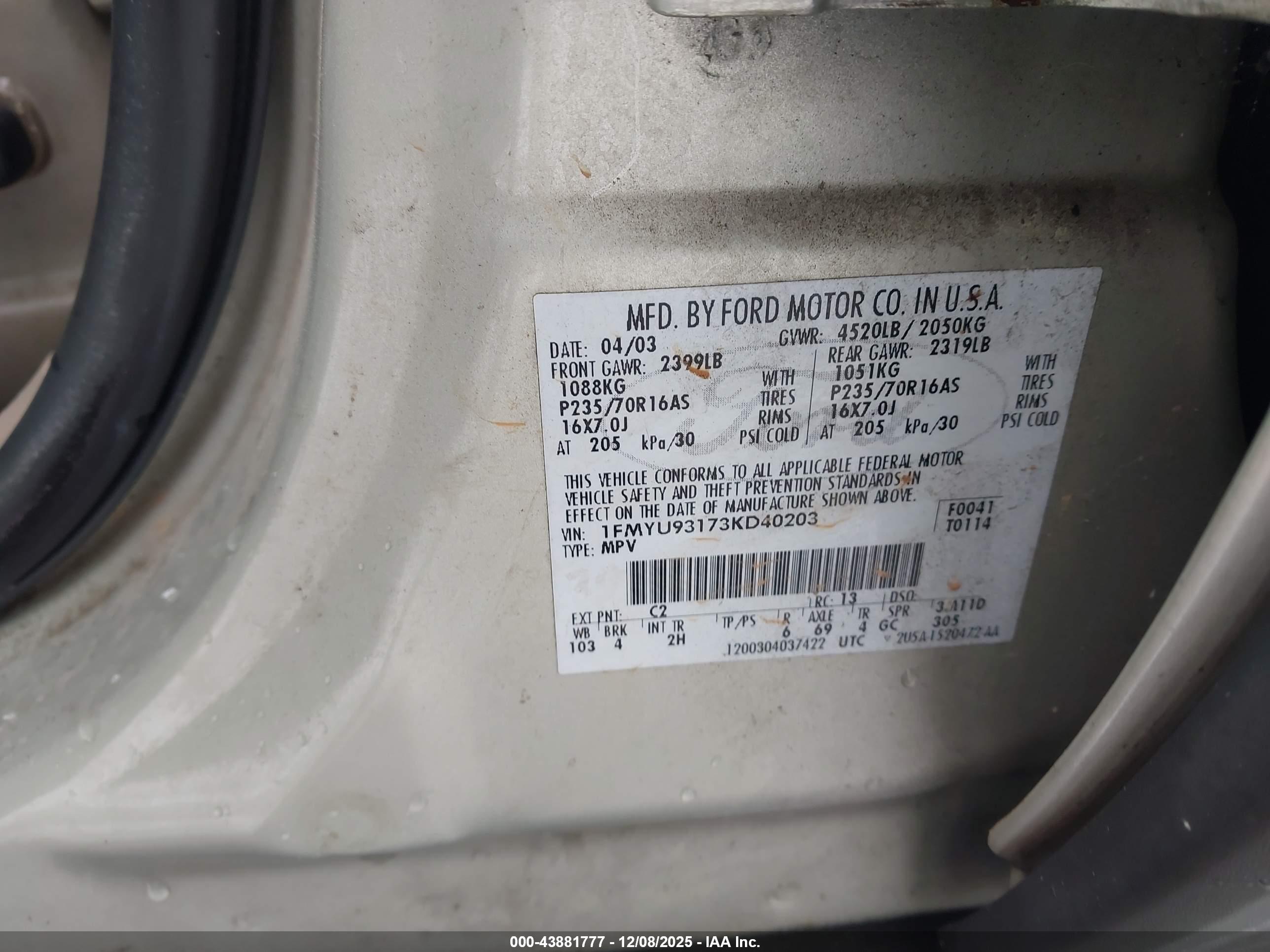 FORD ESCAPE image 9