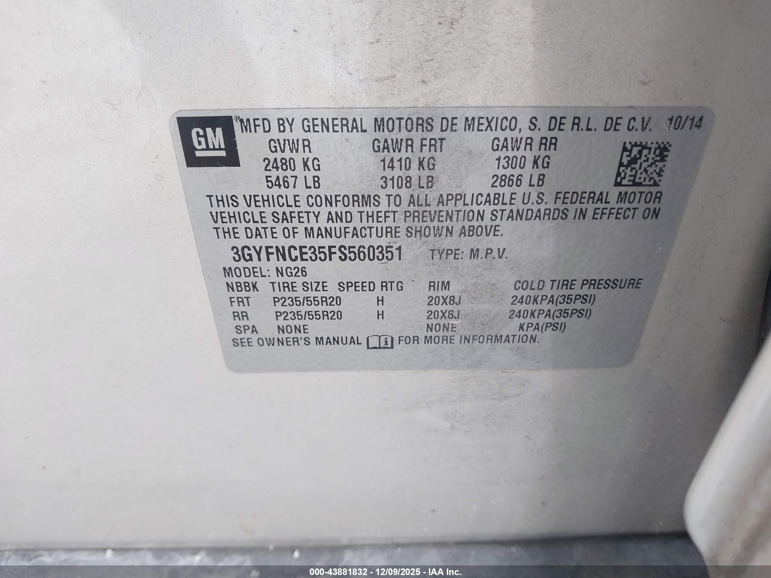 CADILLAC SRX image 9