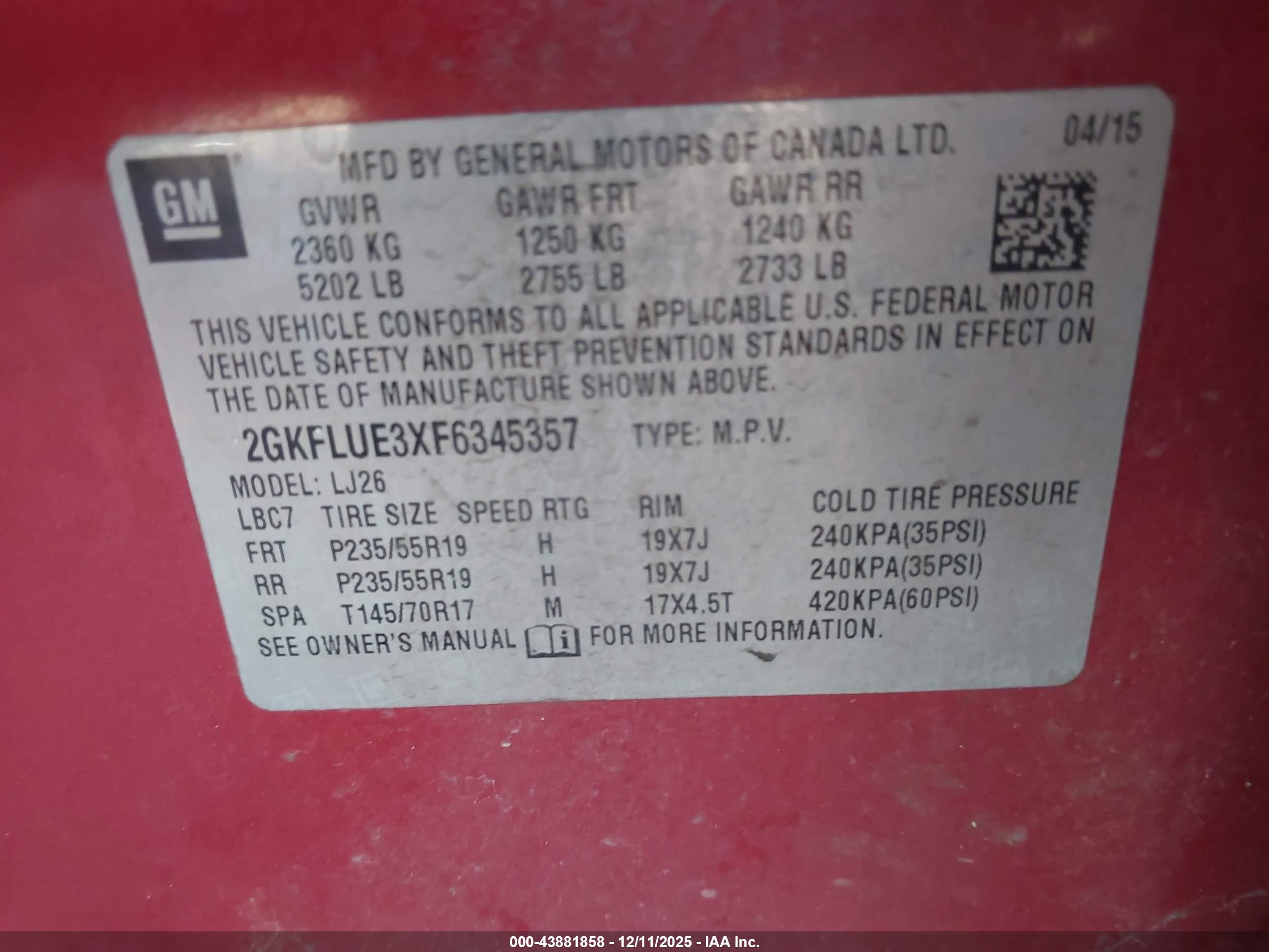 GMC TERRAIN image 9