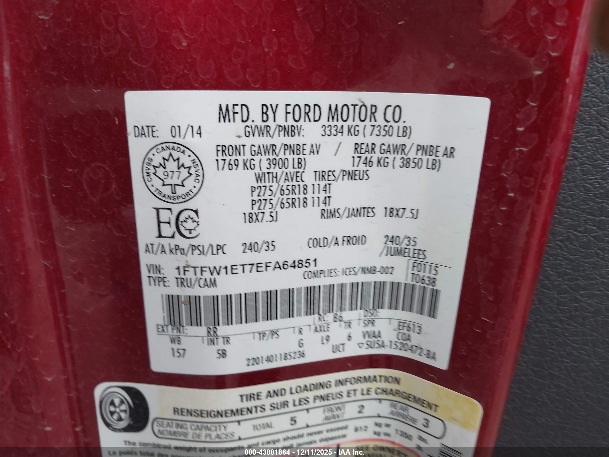 FORD F-150 image 9