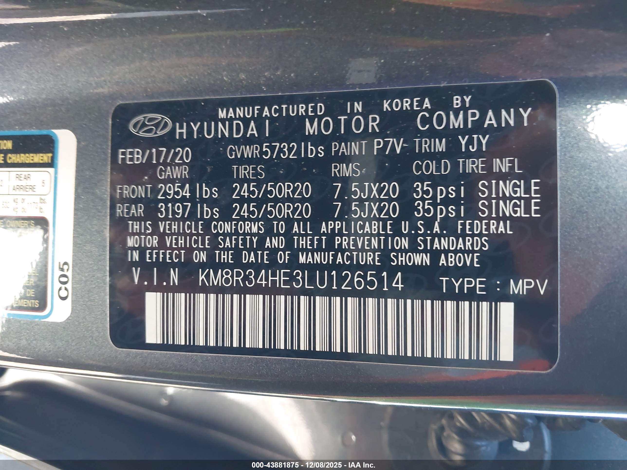 HYUNDAI PALISADE image 9