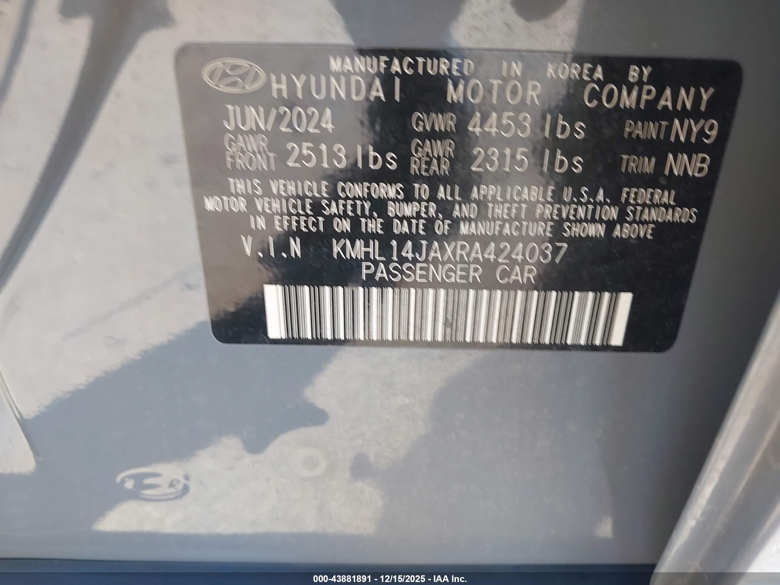HYUNDAI SONATA image 9