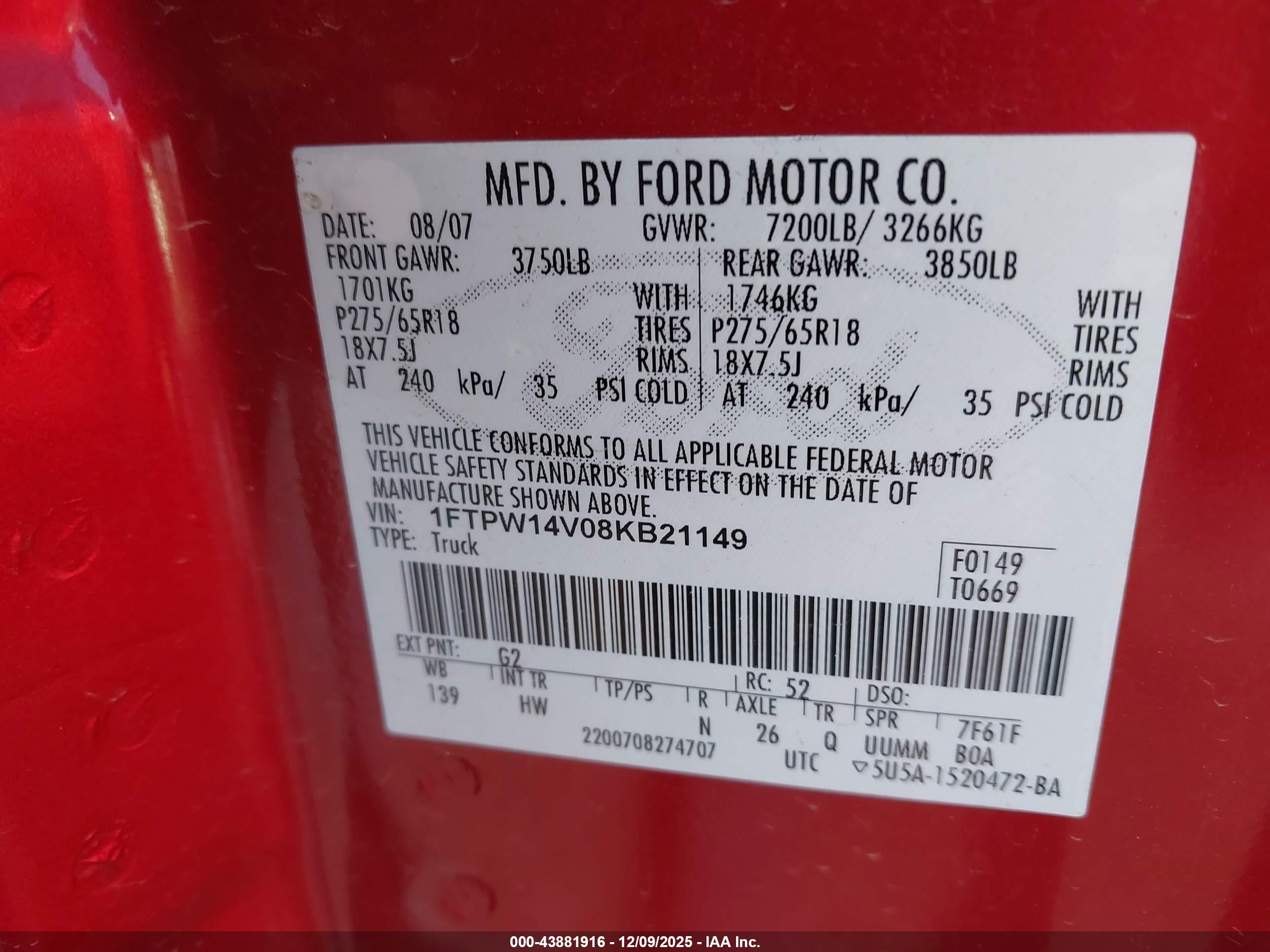 FORD F-150 image 9