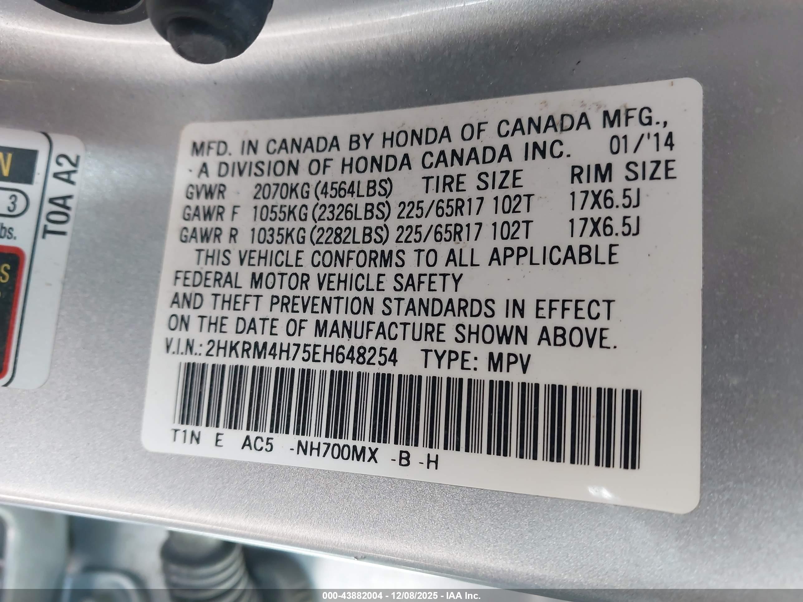 HONDA CR-V image 9