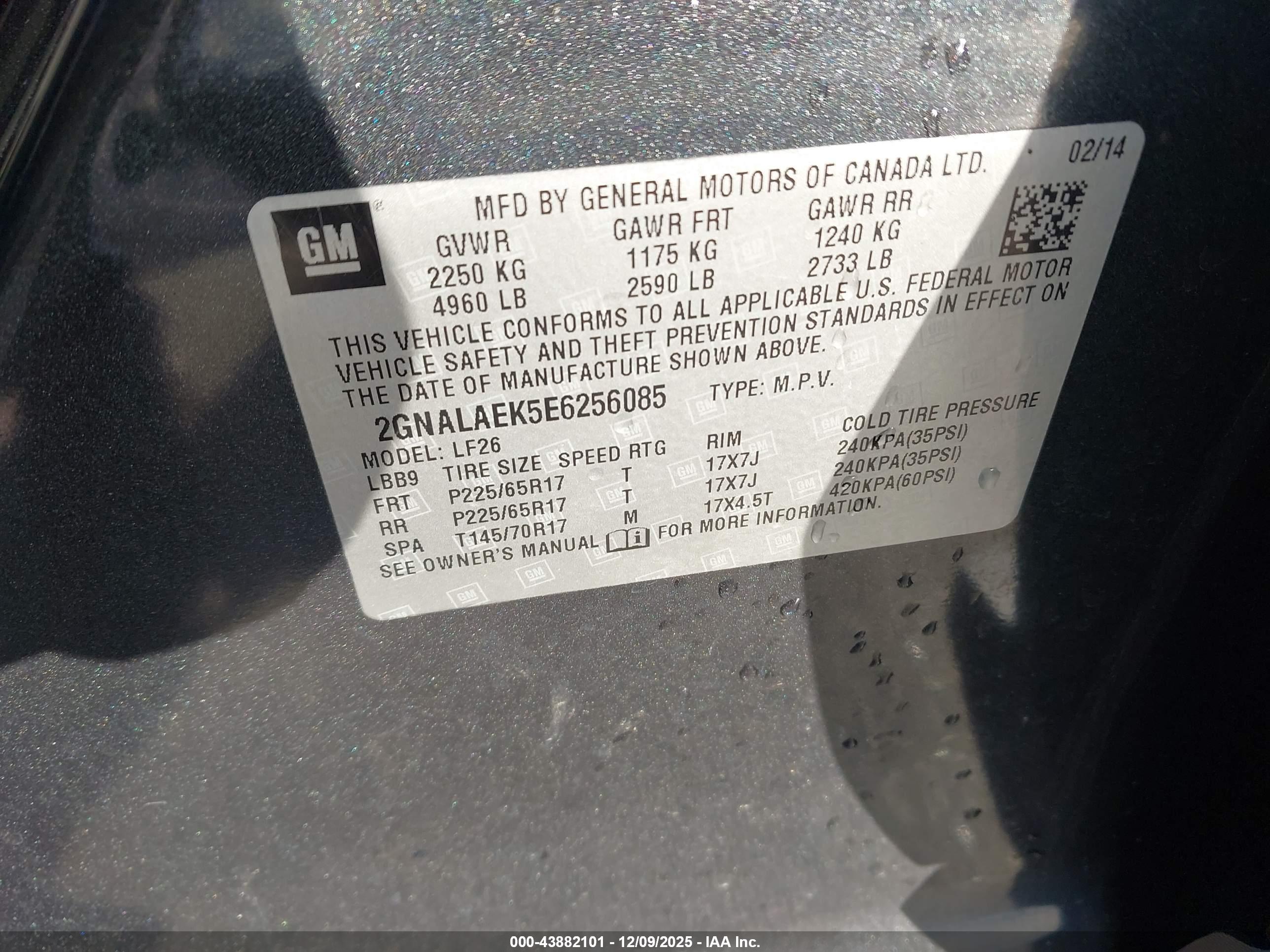 CHEVROLET EQUINOX image 9