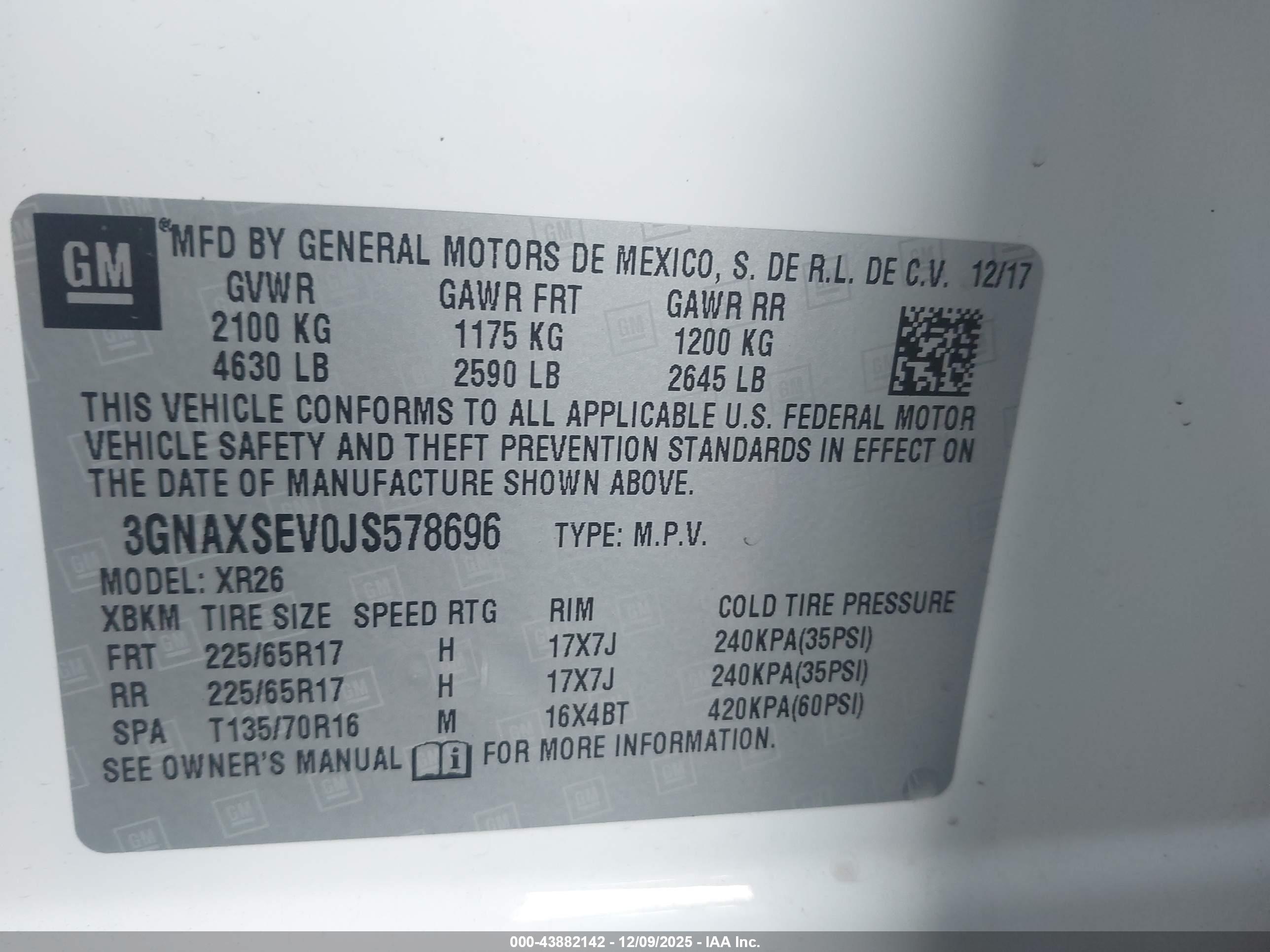 CHEVROLET EQUINOX image 9