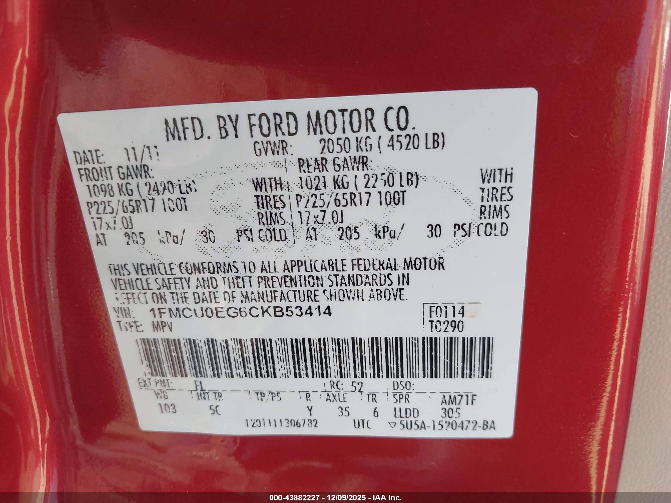 FORD ESCAPE image 9