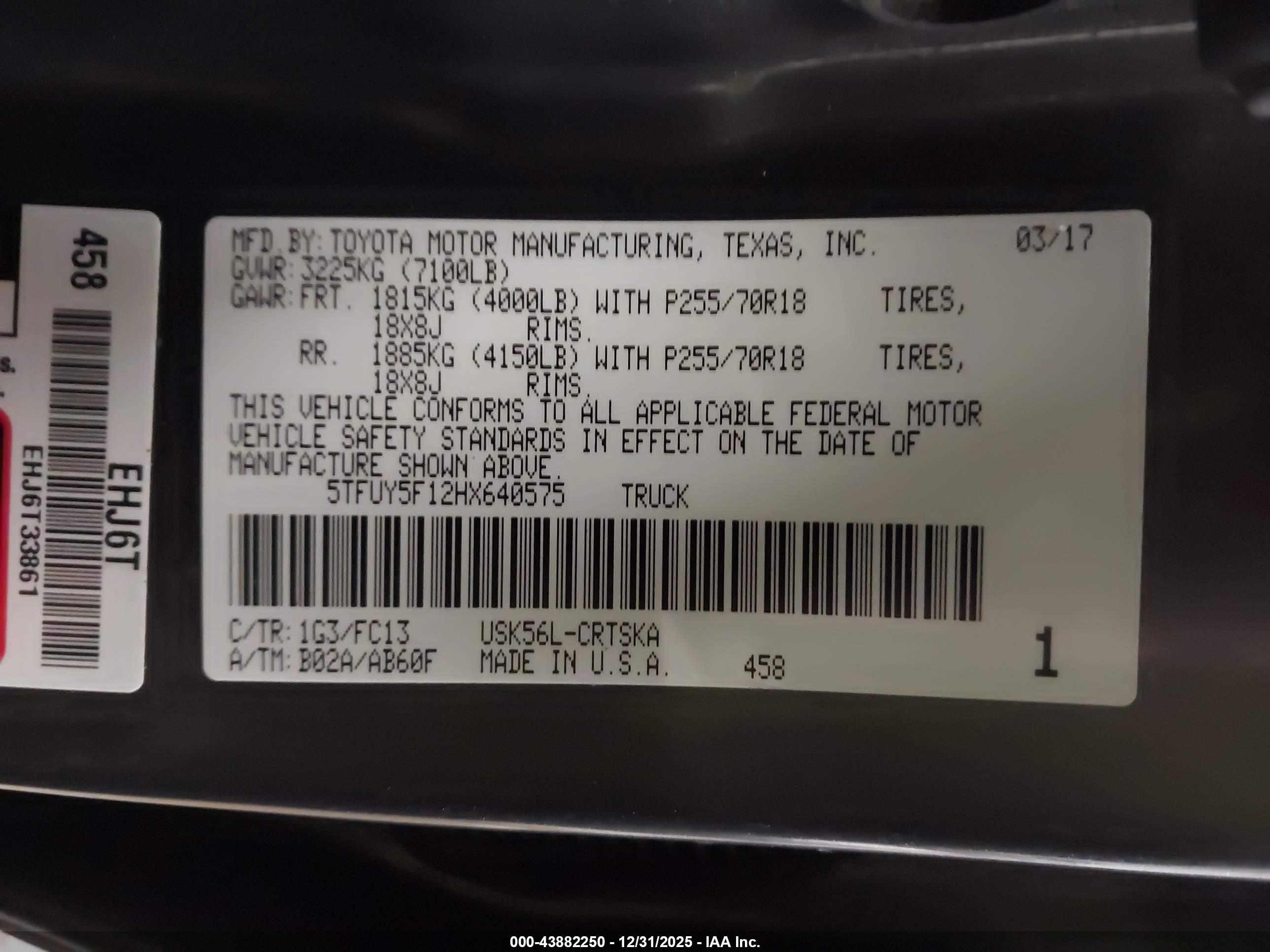TOYOTA TUNDRA image 9