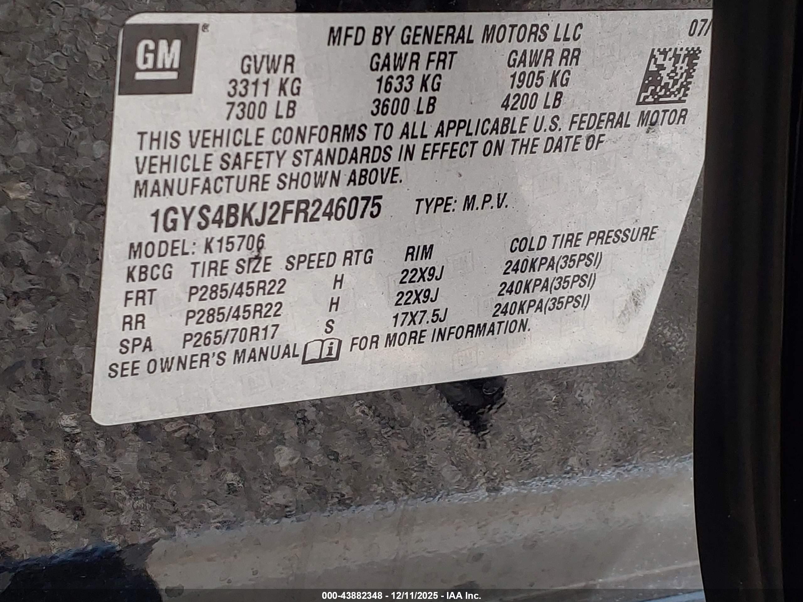 CADILLAC ESCALADE image 9