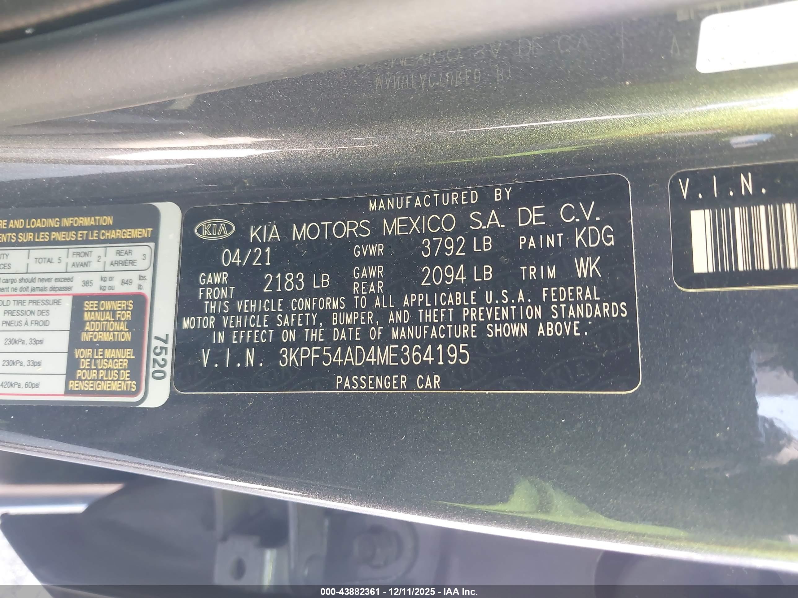 KIA FORTE image 9