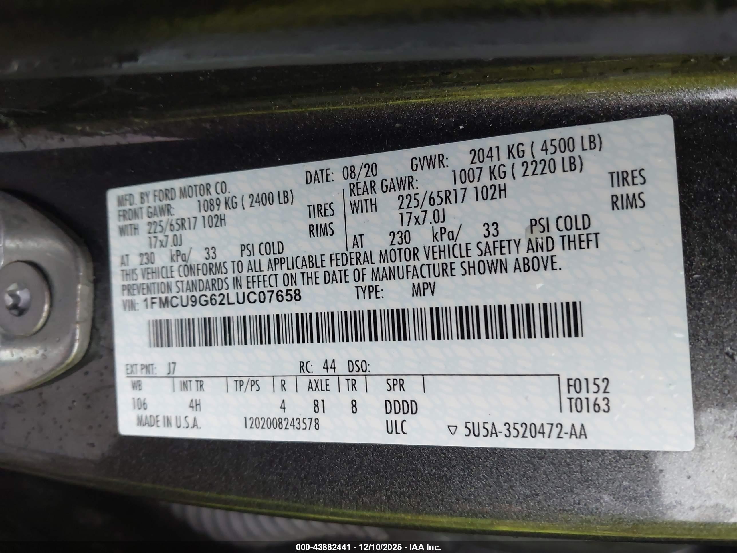 FORD ESCAPE image 9
