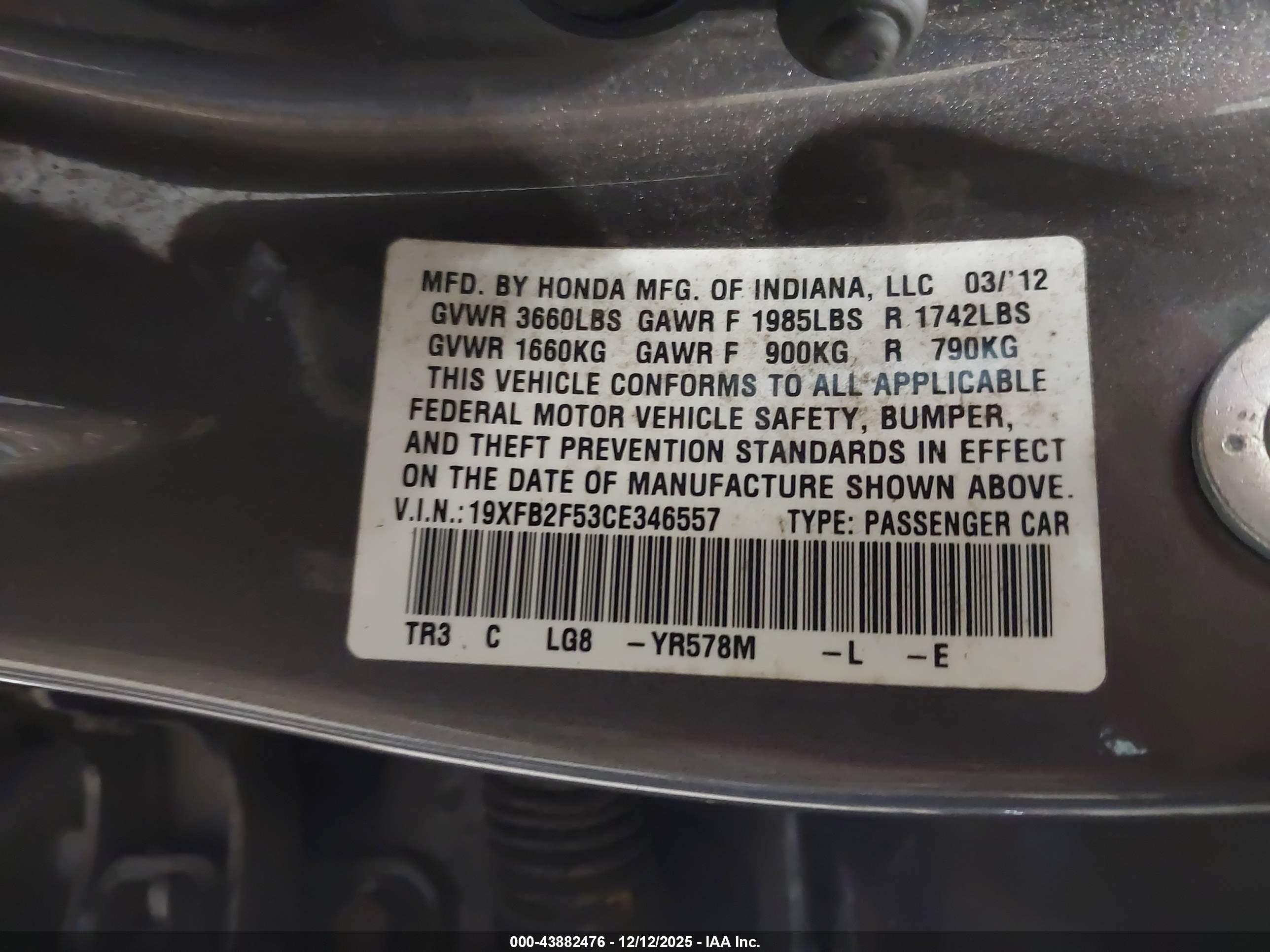 HONDA CIVIC image 9