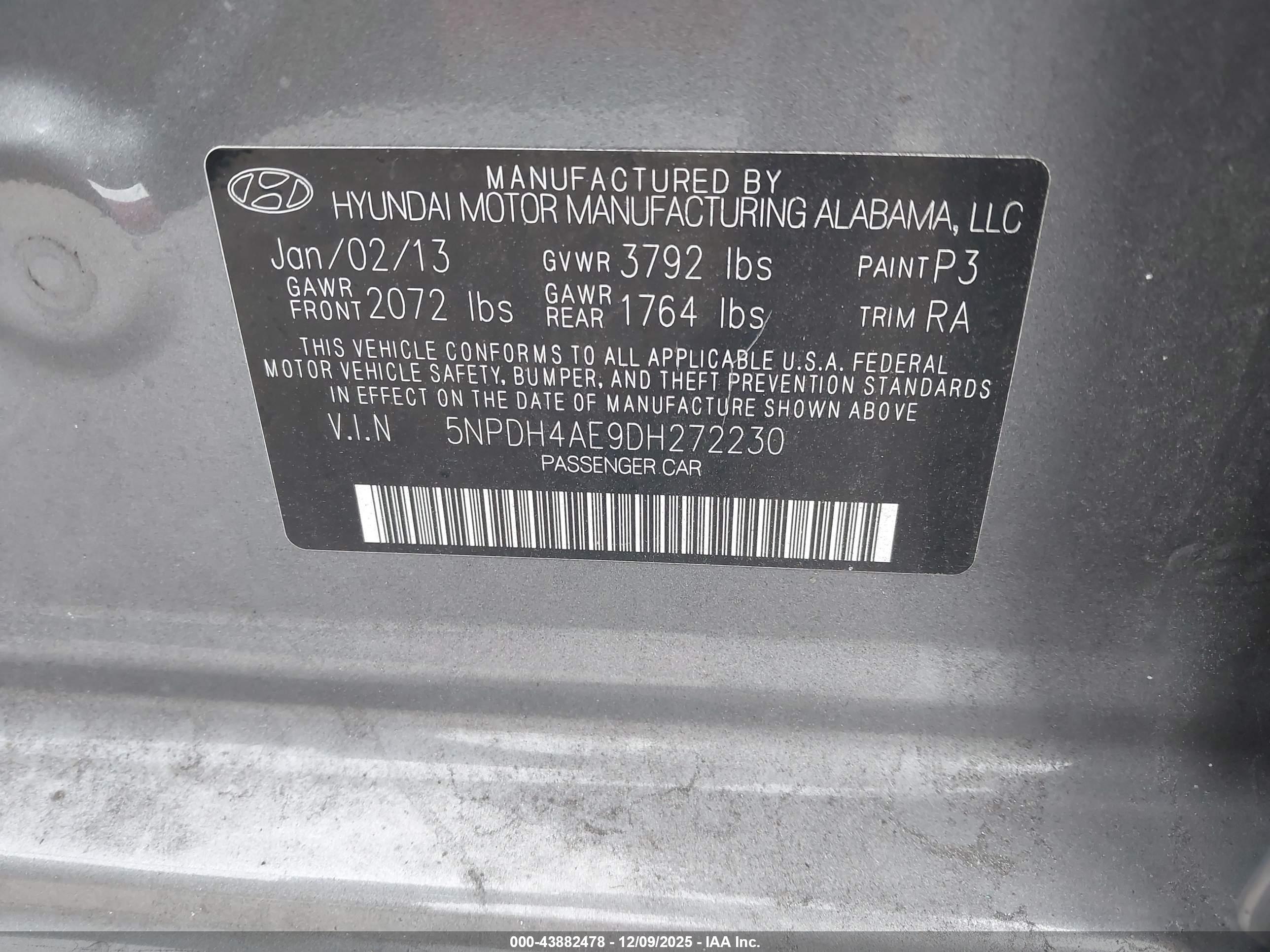 HYUNDAI ELANTRA image 9