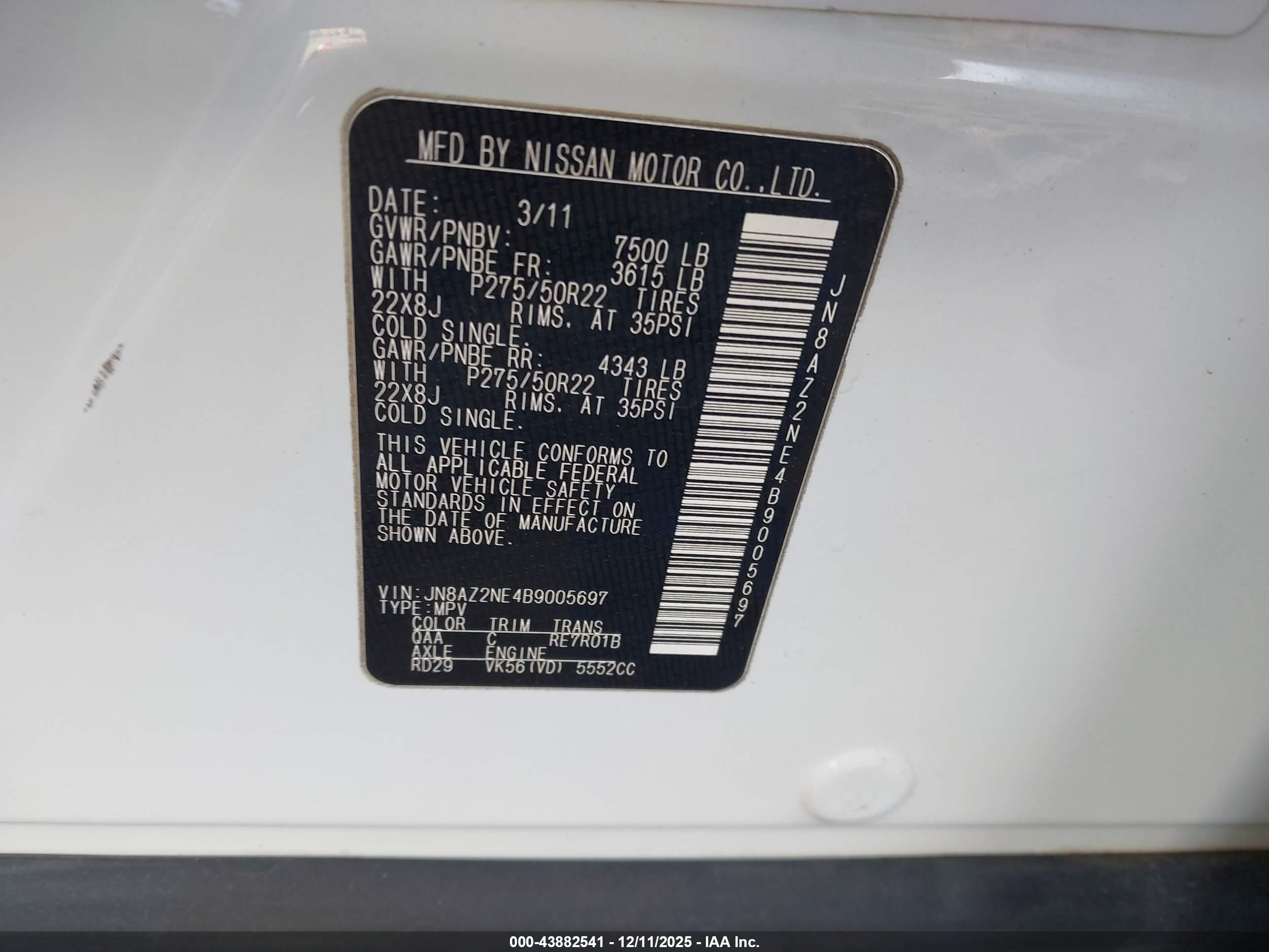INFINITI QX56 image 9