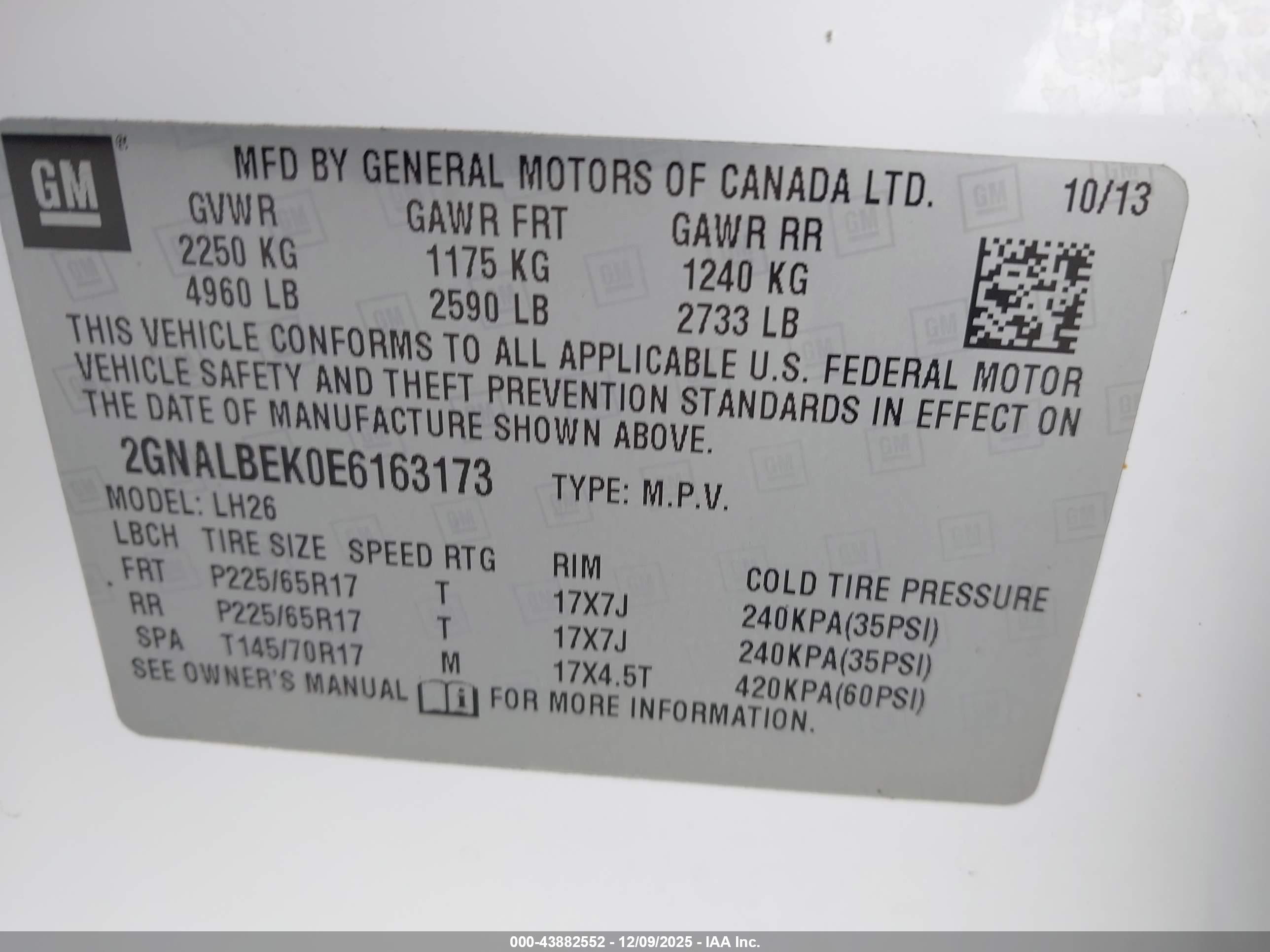 CHEVROLET EQUINOX image 9