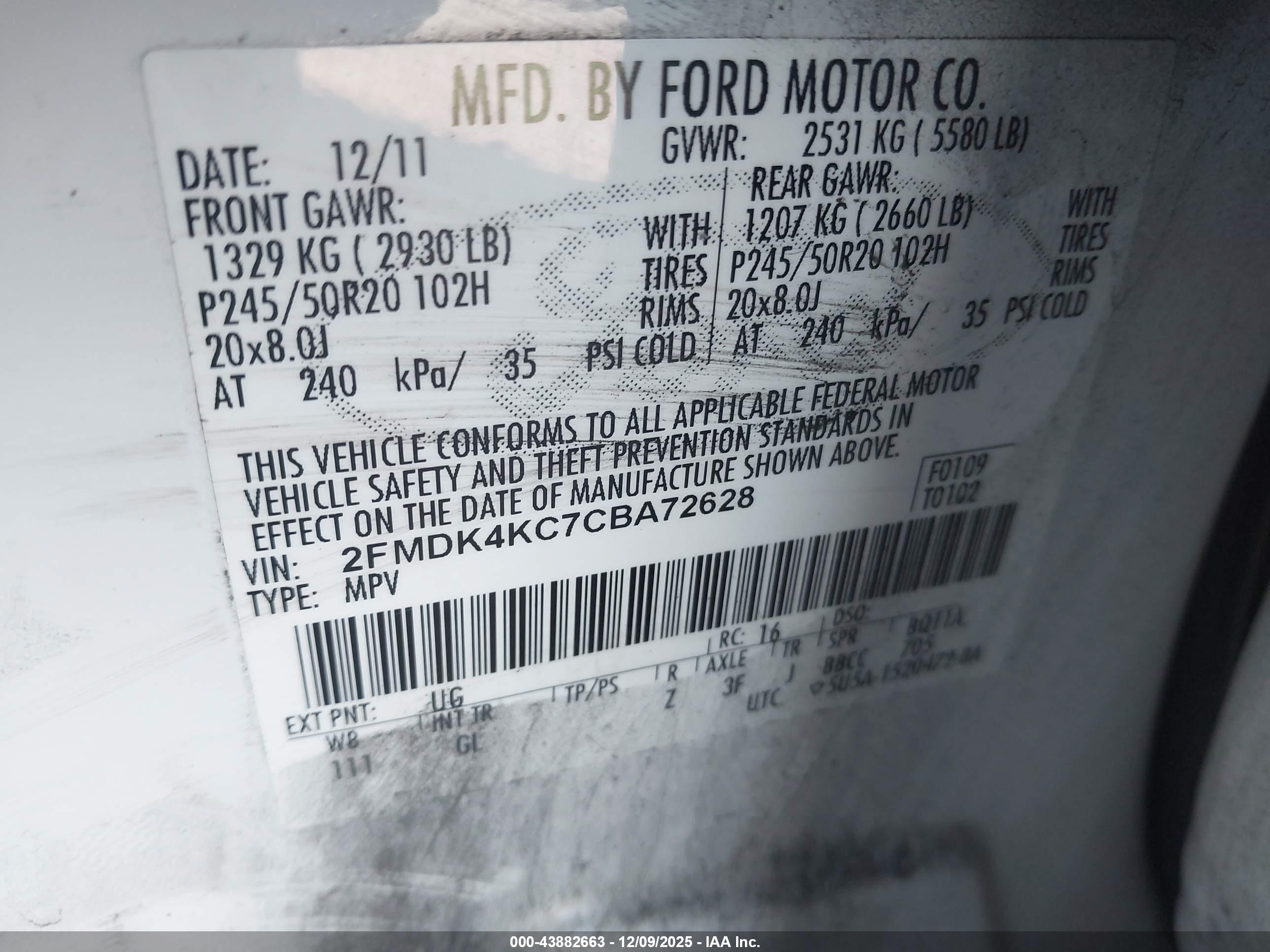 FORD EDGE image 9