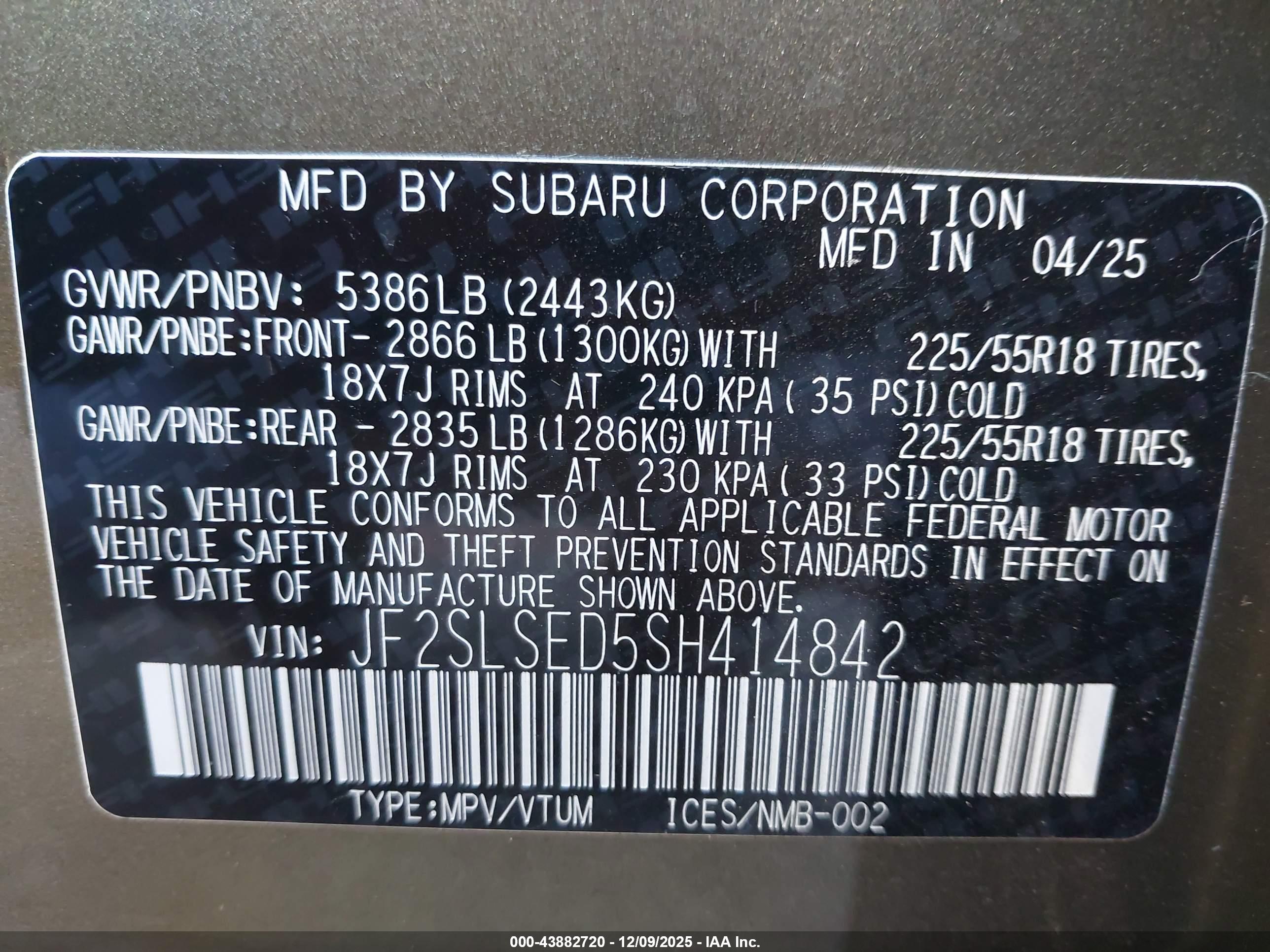 SUBARU FORESTER image 9