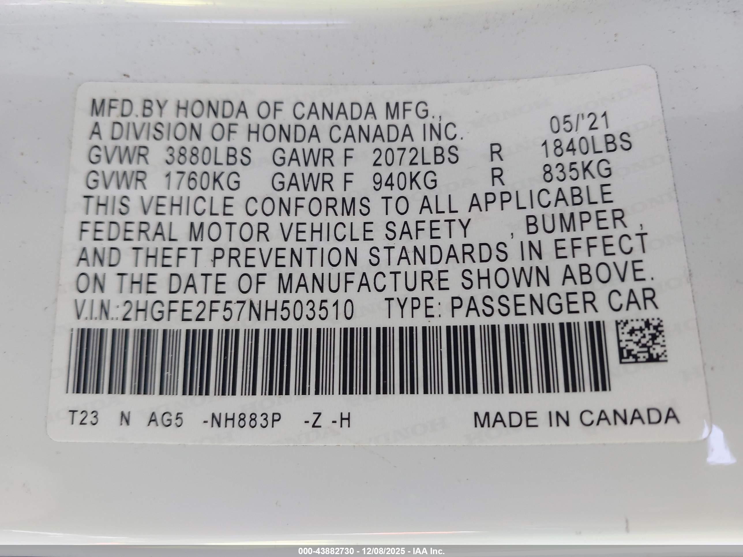HONDA CIVIC image 9