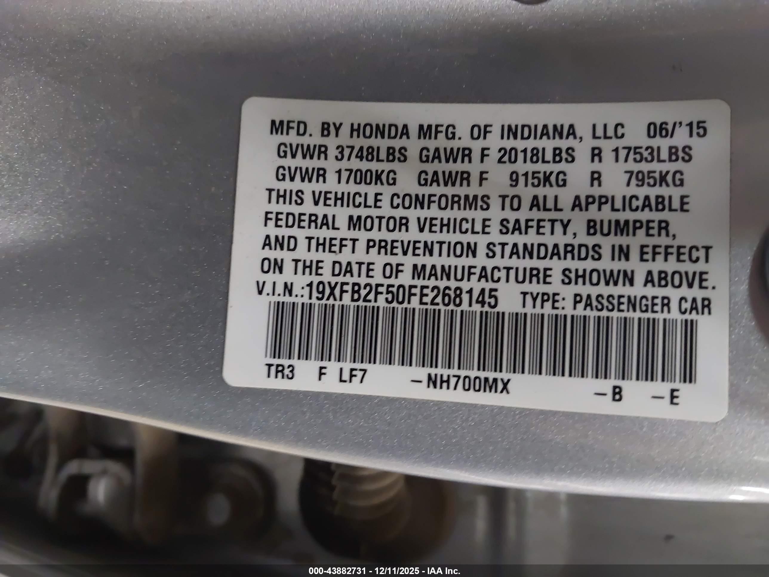 HONDA CIVIC image 9