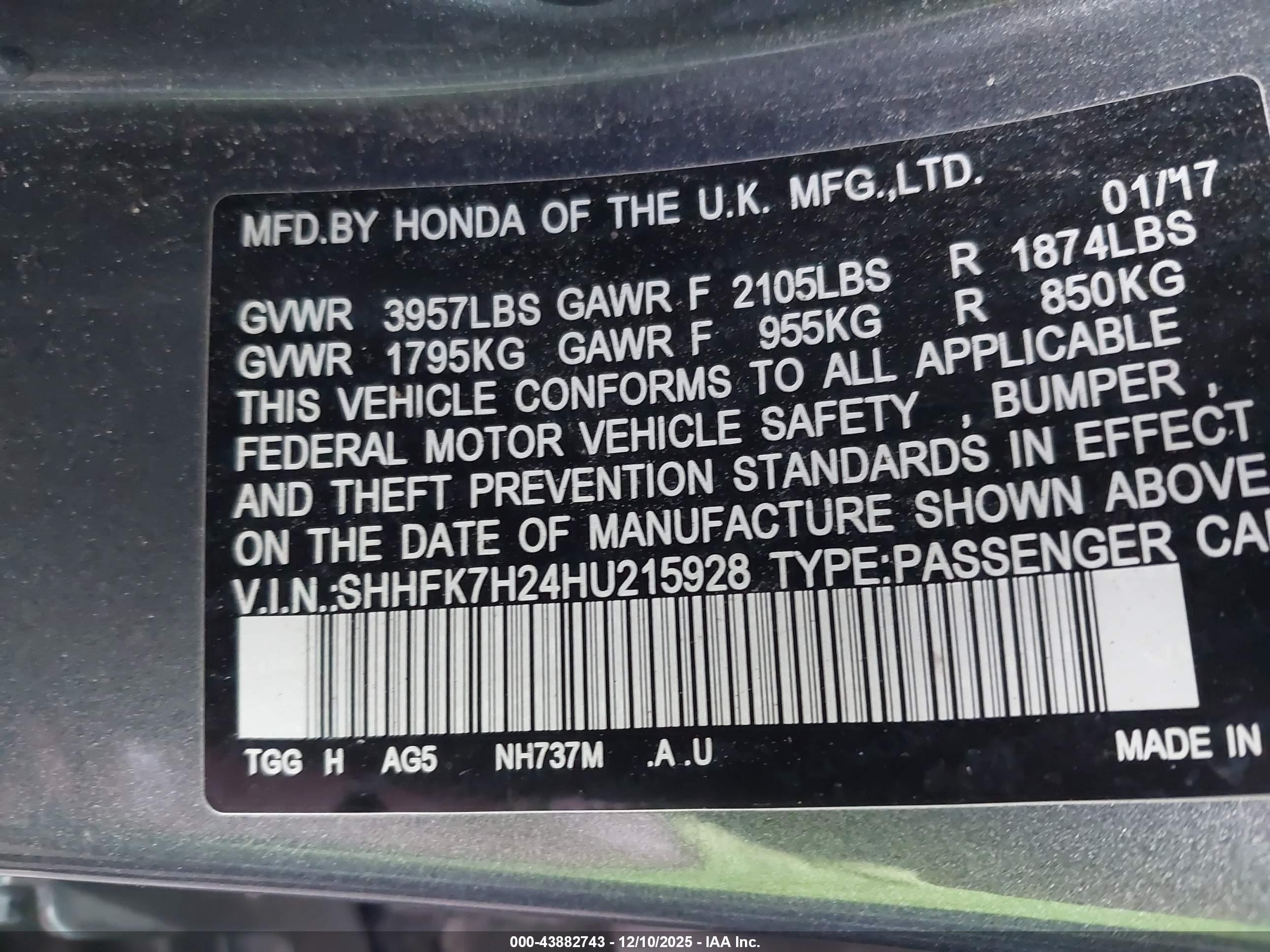 HONDA CIVIC image 9