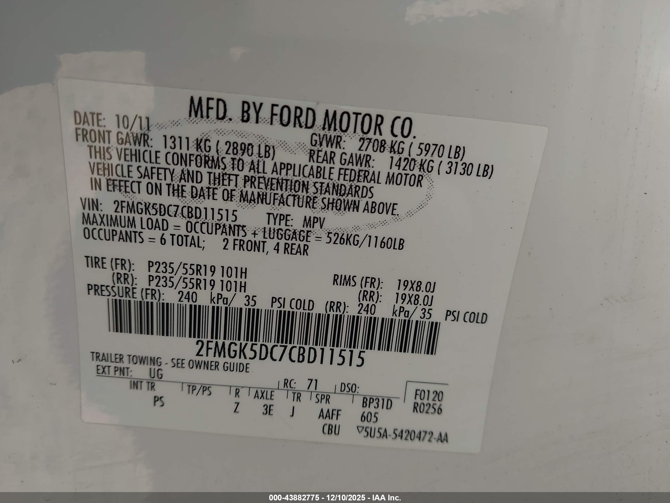 FORD FLEX image 9