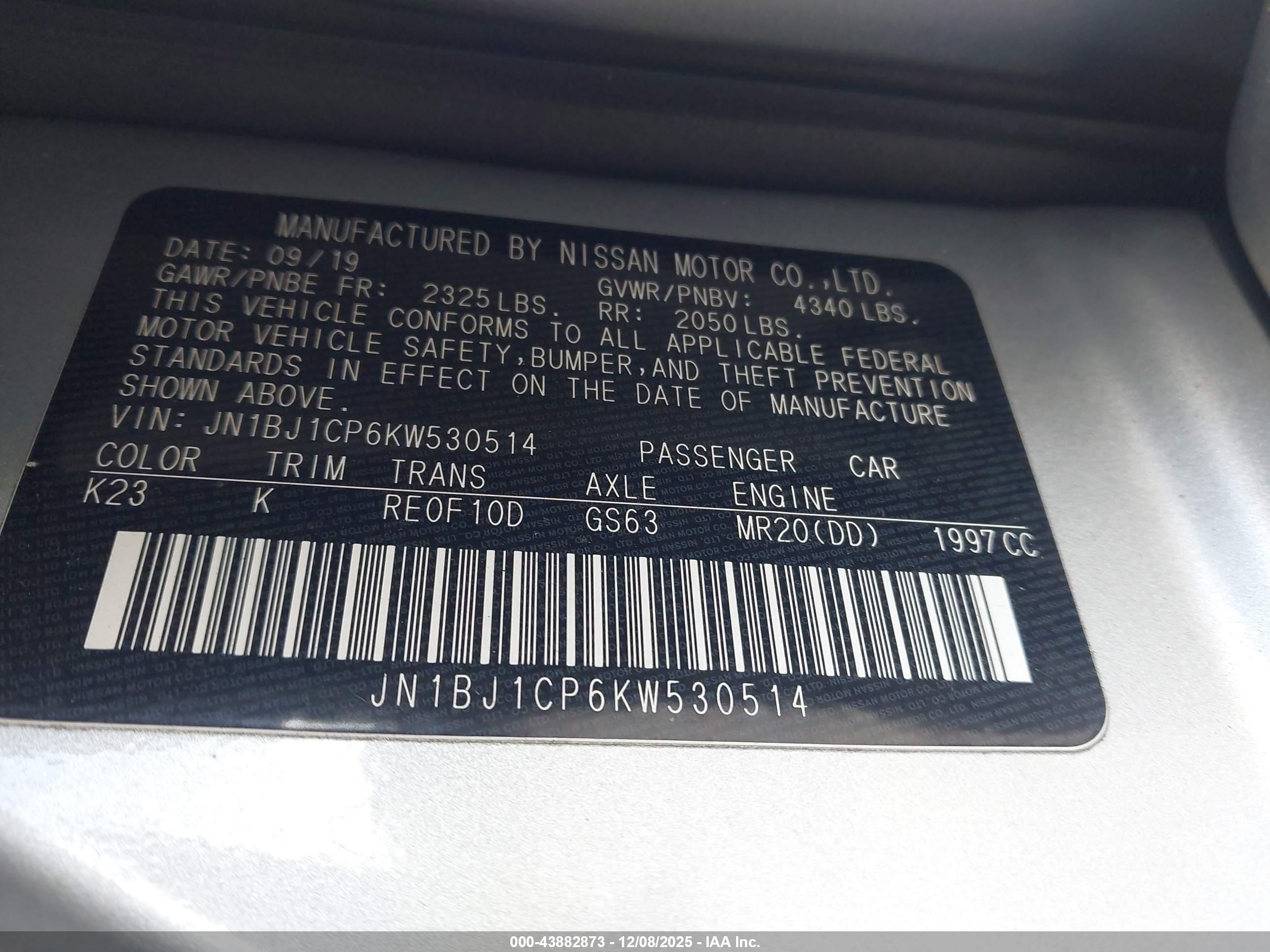 NISSAN ROGUE image 9