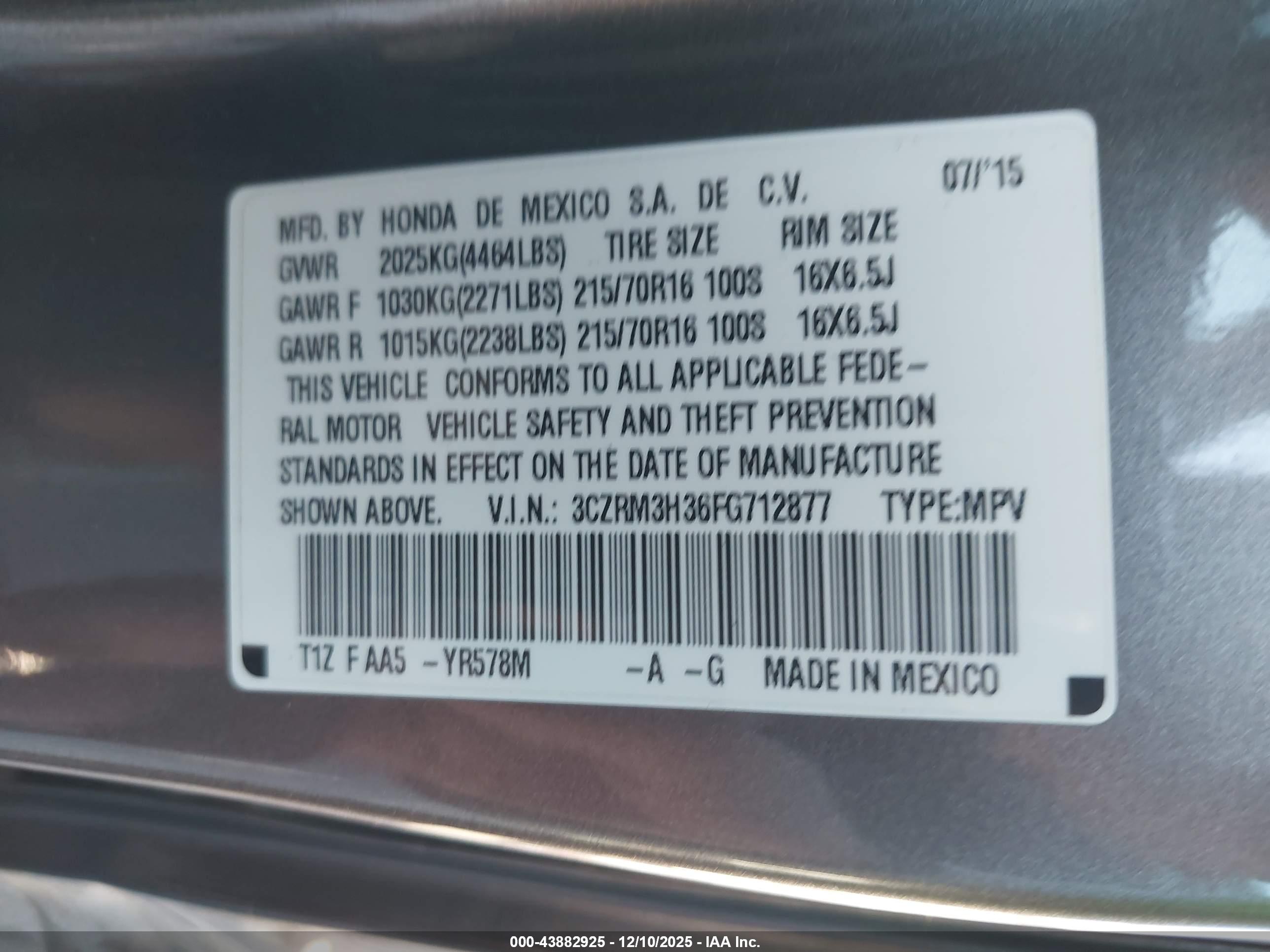HONDA CR-V image 9