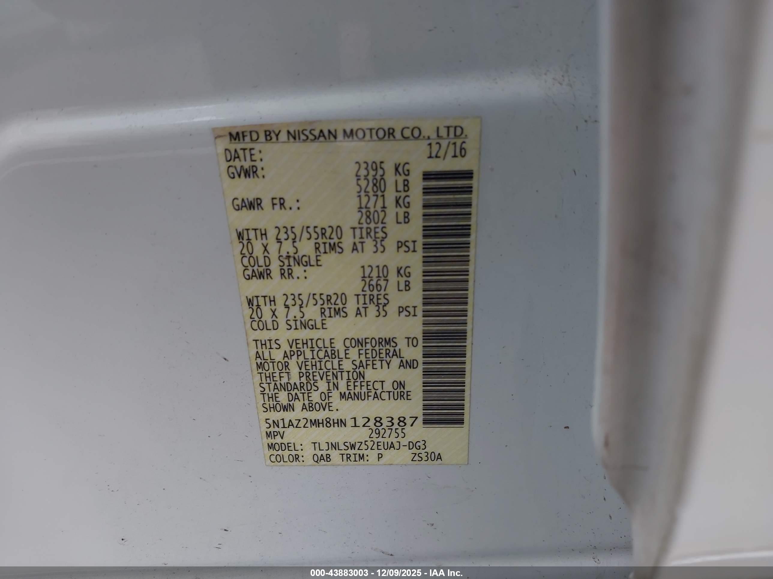 NISSAN MURANO image 9