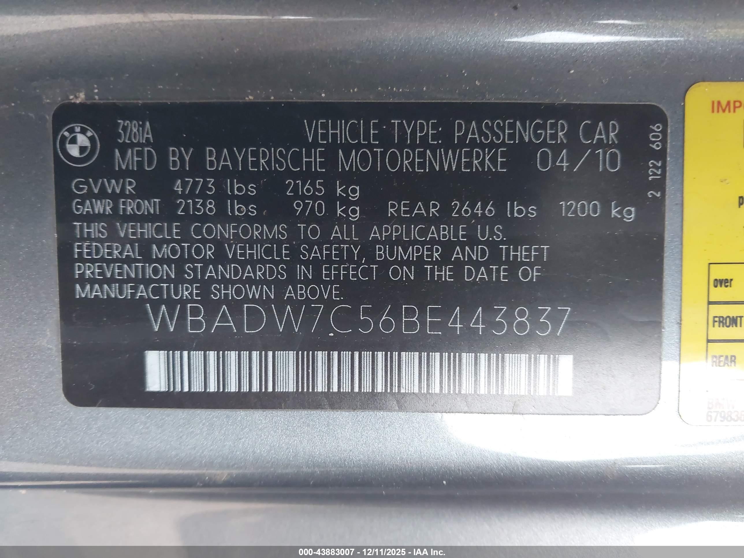 BMW 328I image 9
