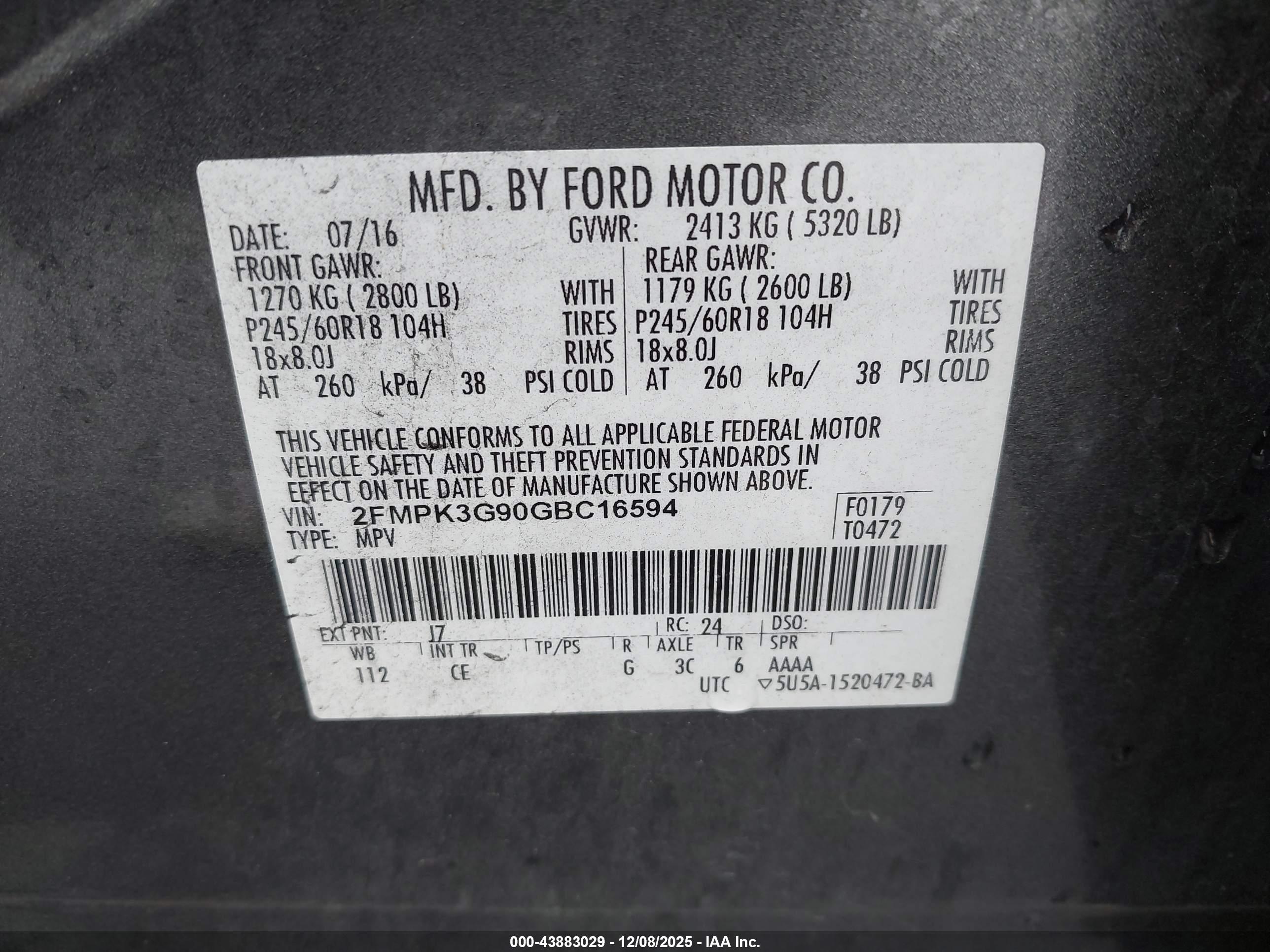 FORD EDGE image 9