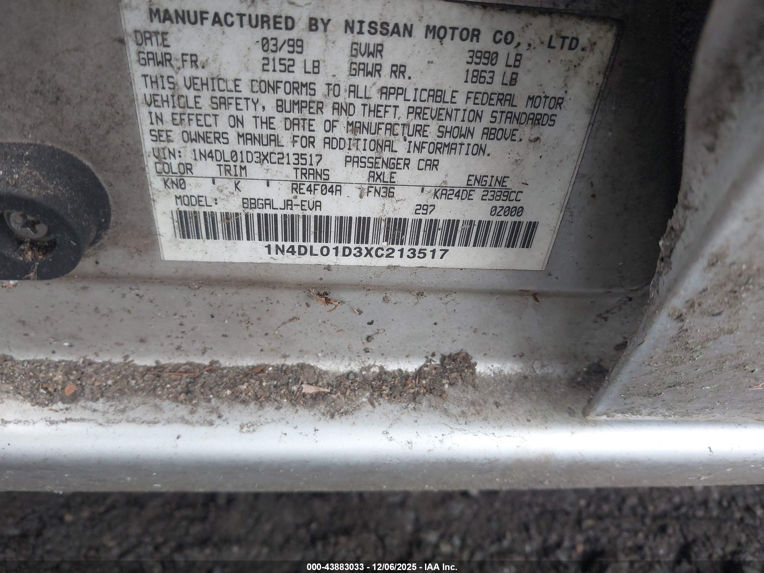 NISSAN ALTIMA image 9