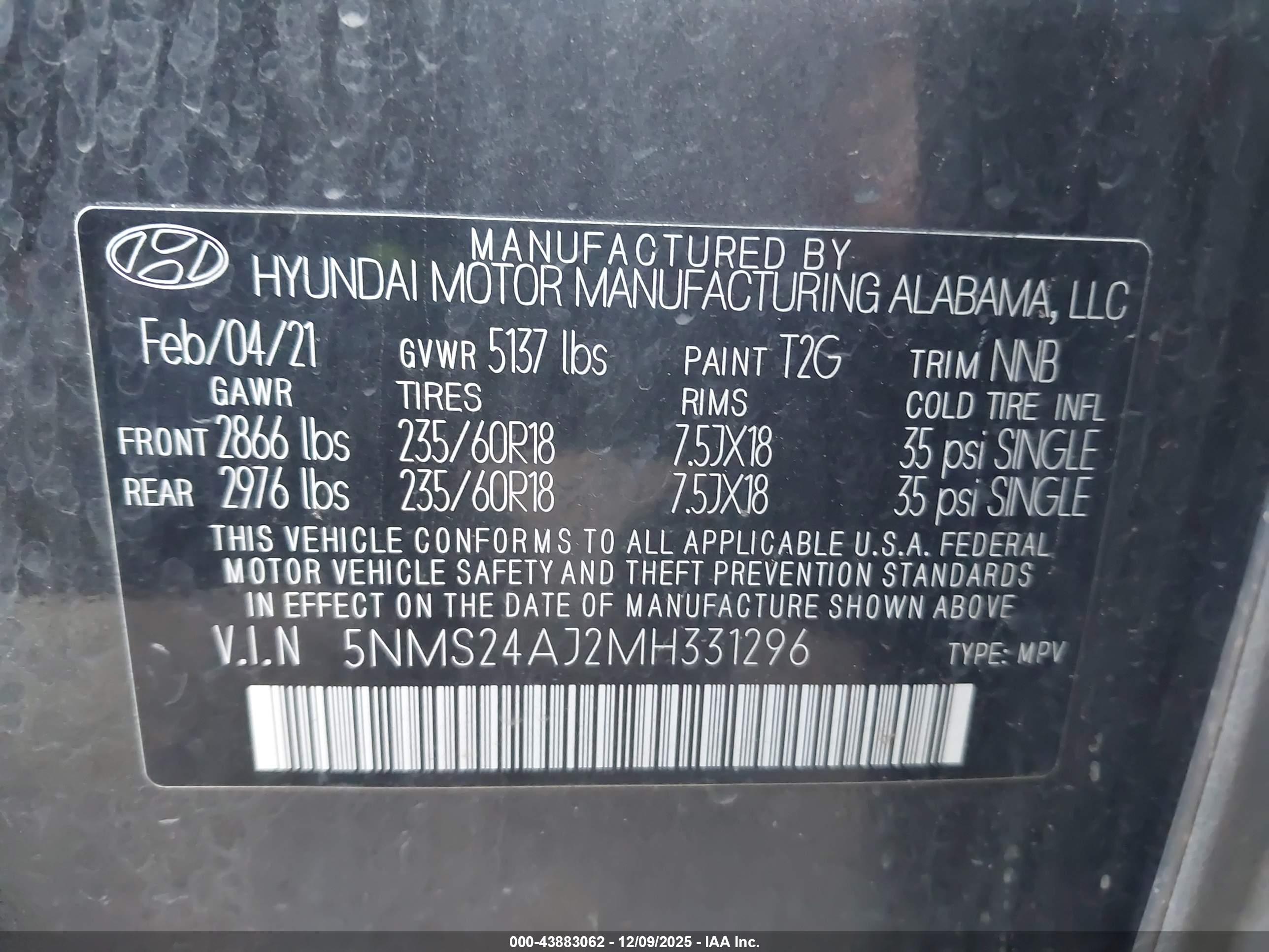 HYUNDAI SANTA image 9