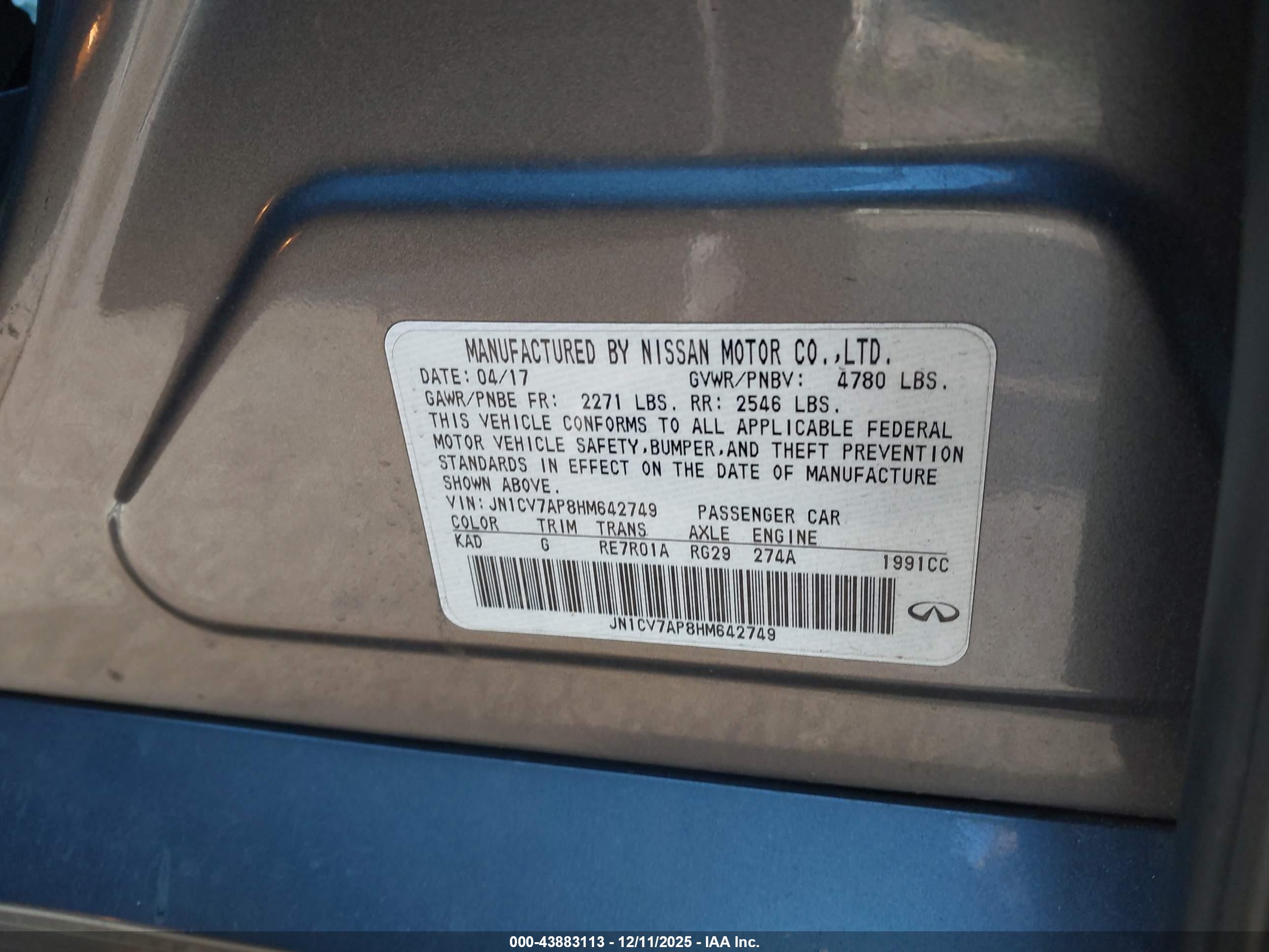 INFINITI Q50 image 9
