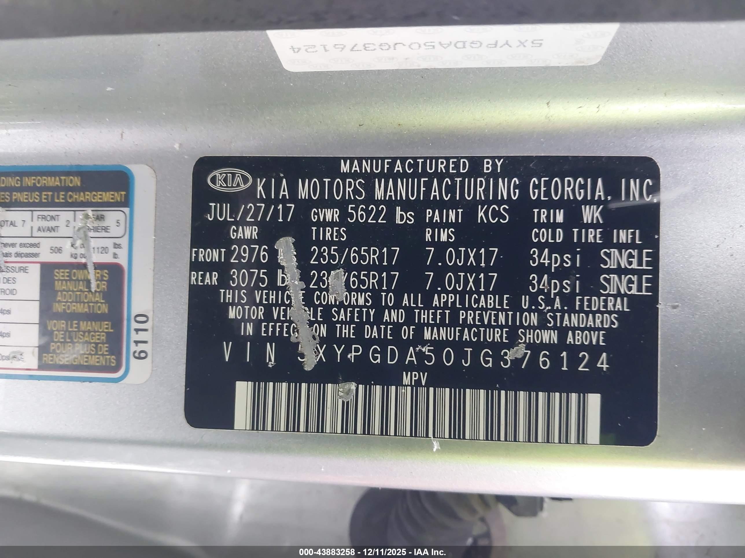 KIA SORENTO image 9