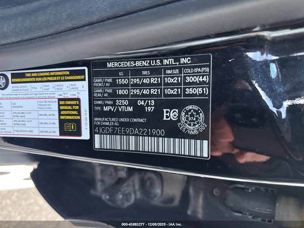 MERCEDES-BENZ GL image 9